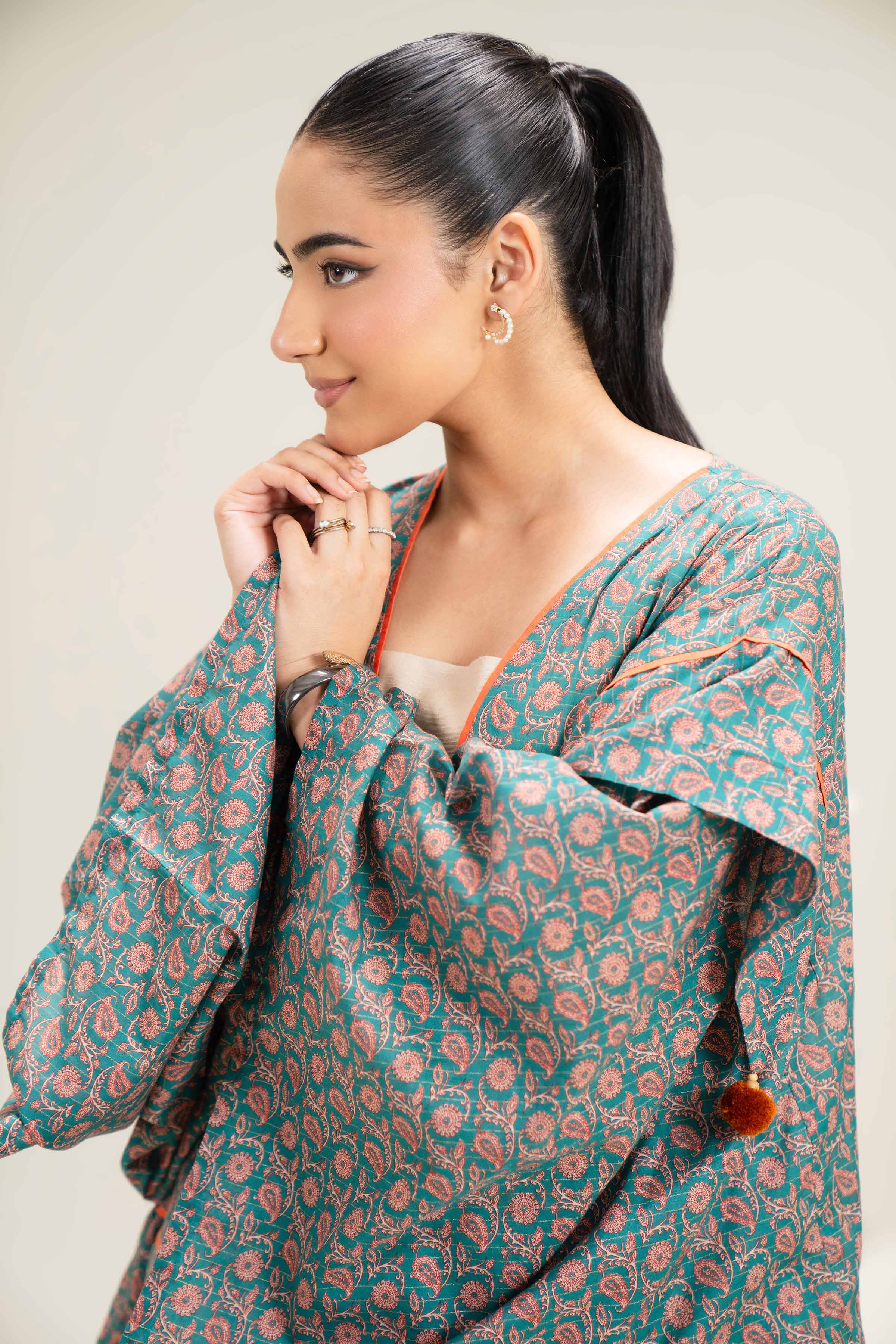 Printed Cardigan - FE25-96
