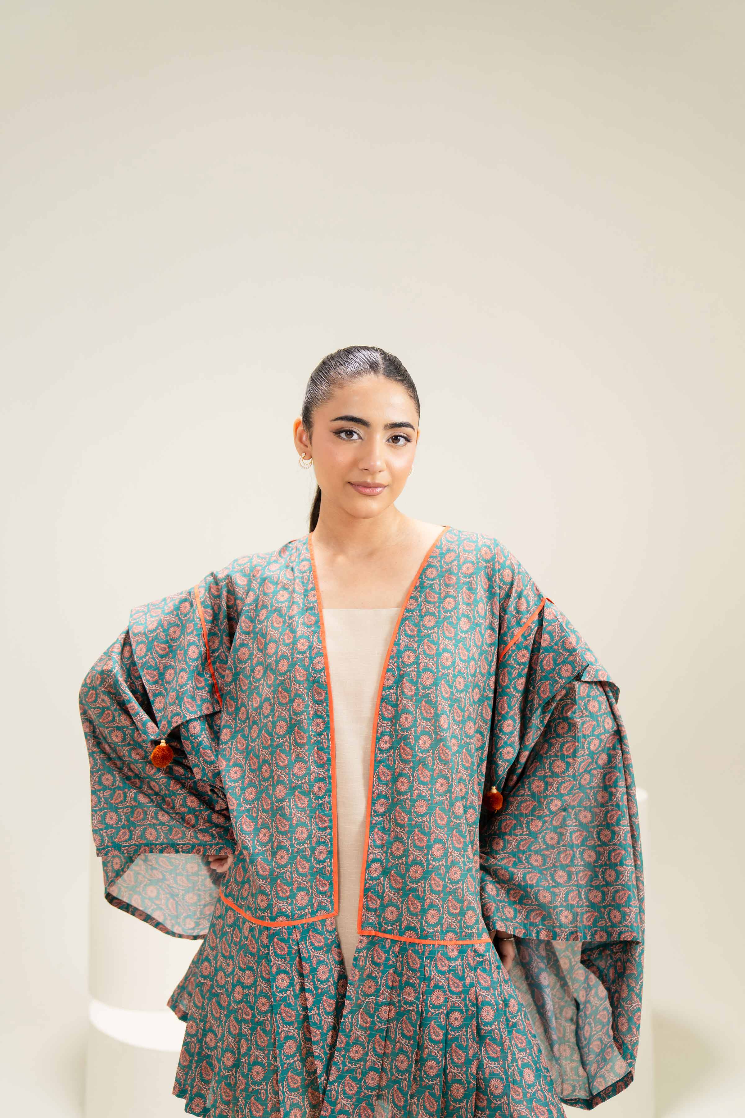 Printed Cardigan - FE25-96