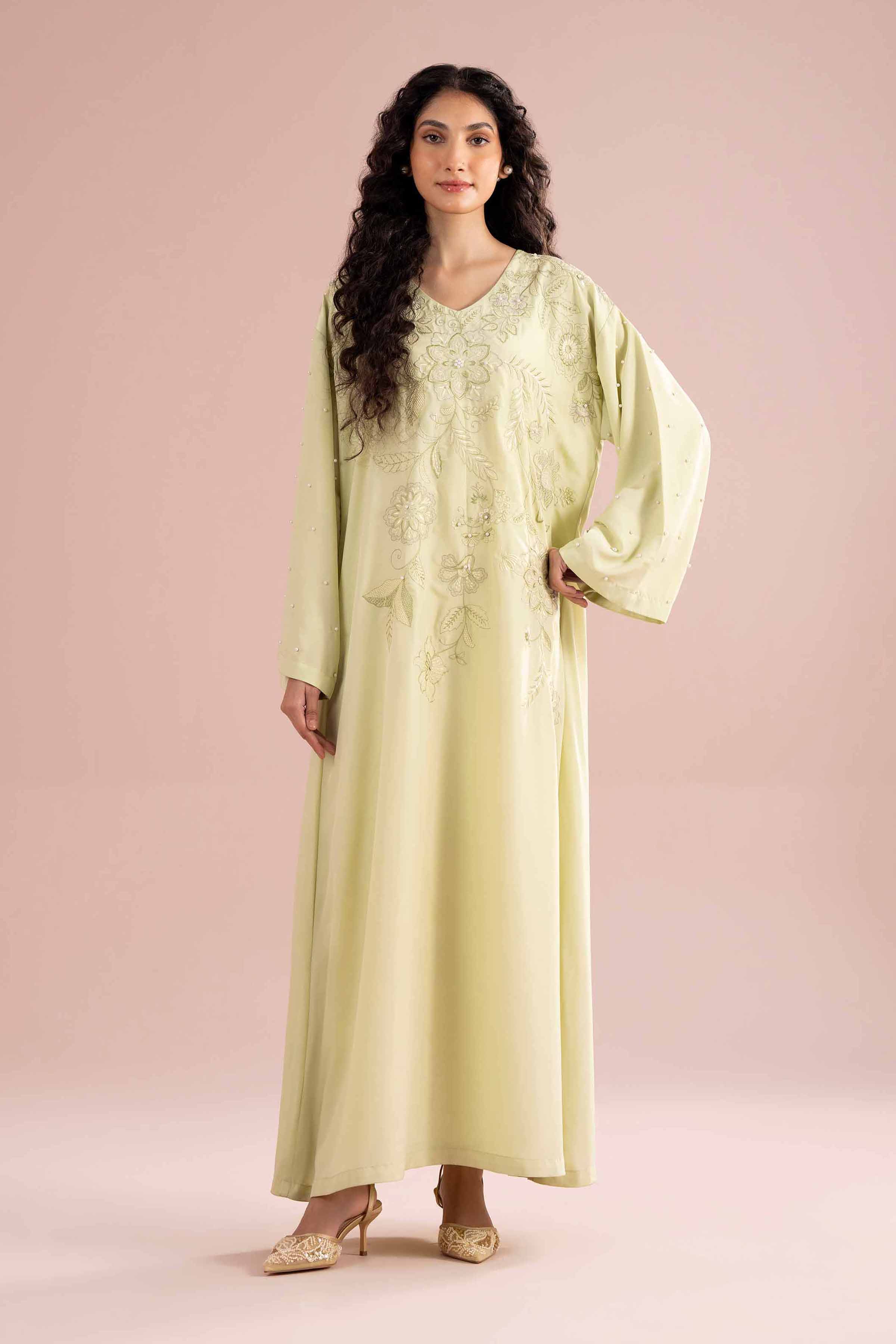 Embroidered Dress - FE26-07 for Women - Pret Collection | Nishat | Shop Online