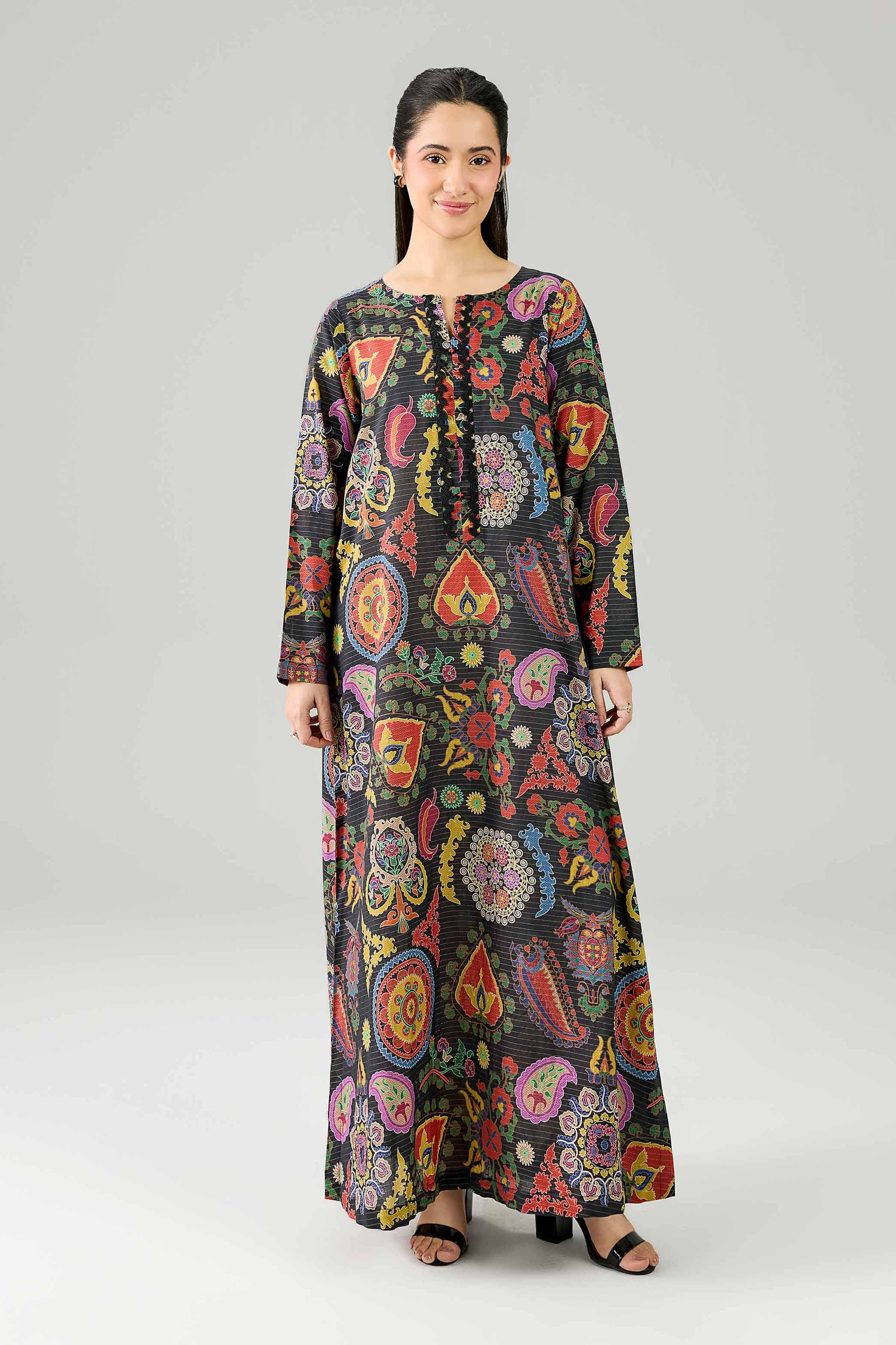 Printed Dress - FE26-120