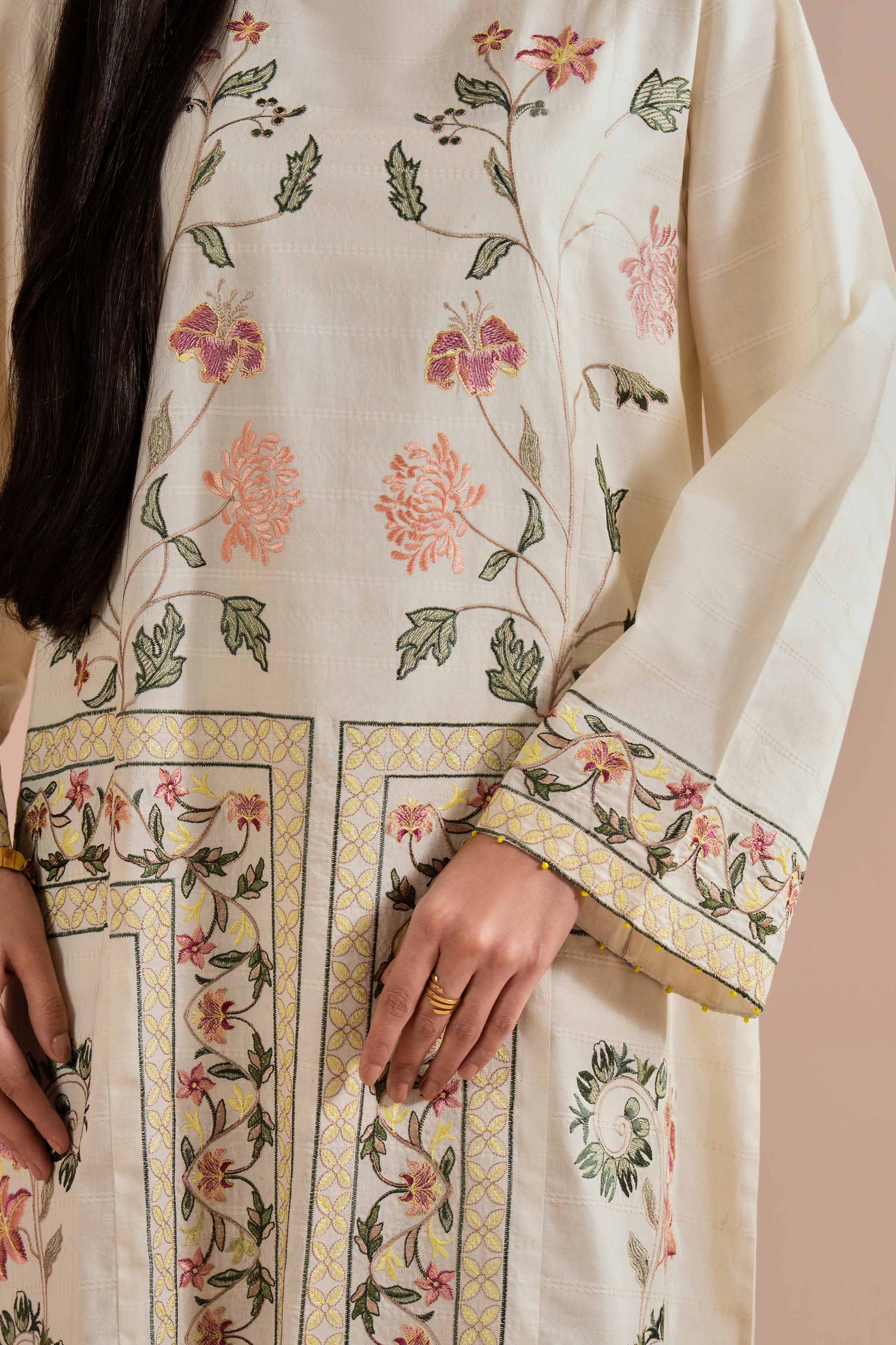 Embroidered Dress - FE26-29 for Women - Pret Collection | Nishat | Shop Online