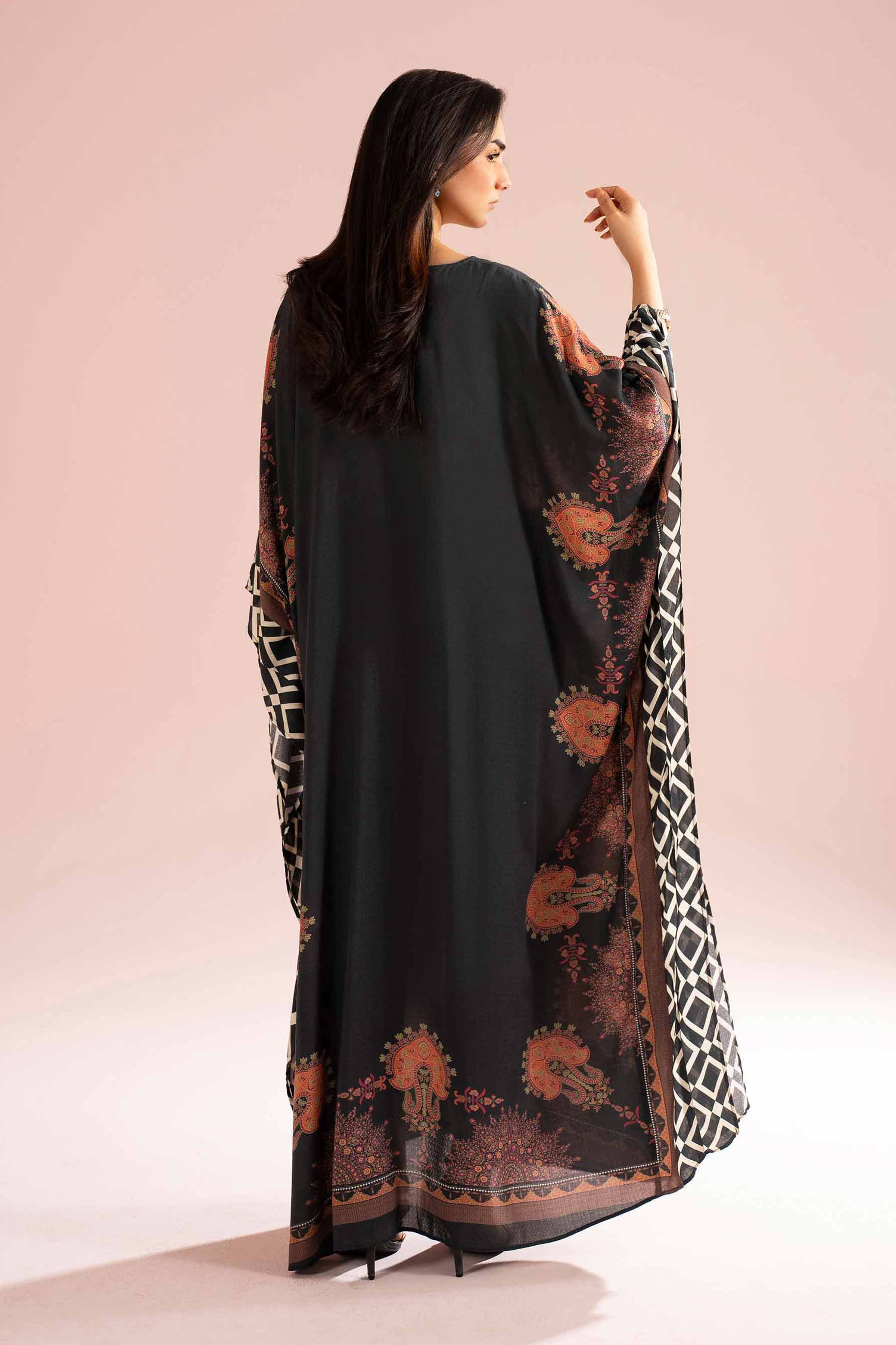 Printed Kaftan - FE26-32 for Women - Pret Collection | Nishat | Shop Online