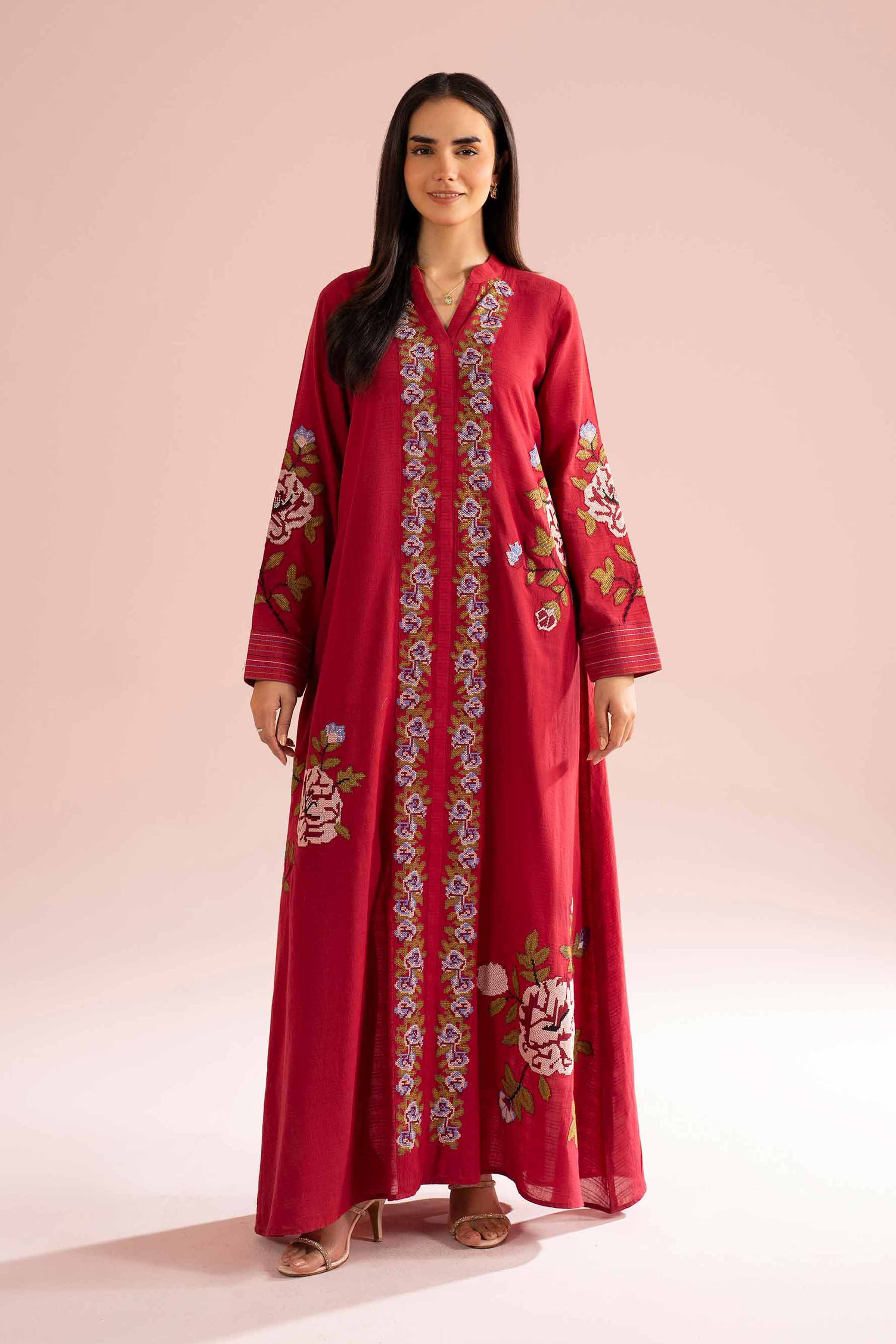 Embroidered Dress - FE26-41