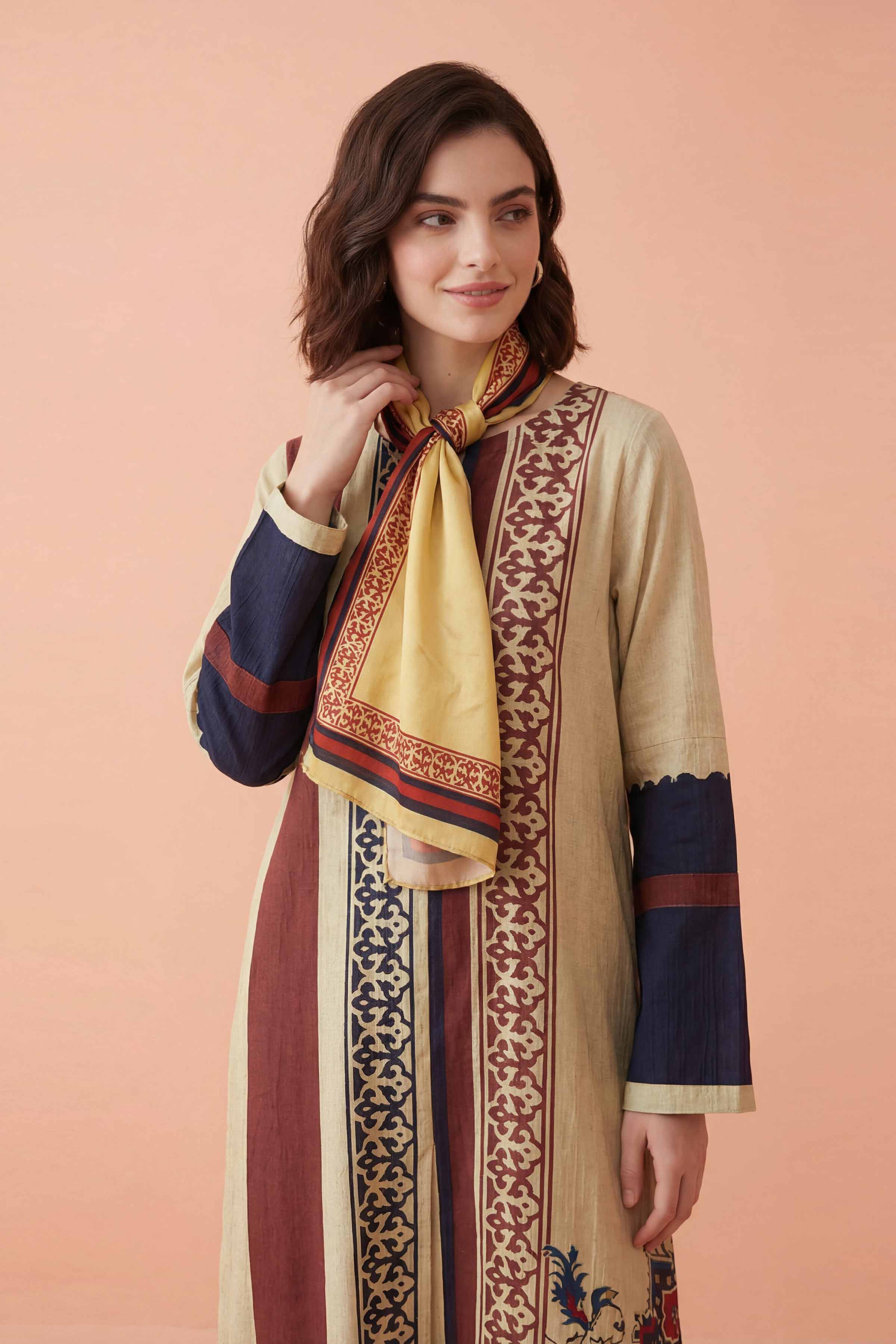 2 Piece - Printed Shirt - FE26-44