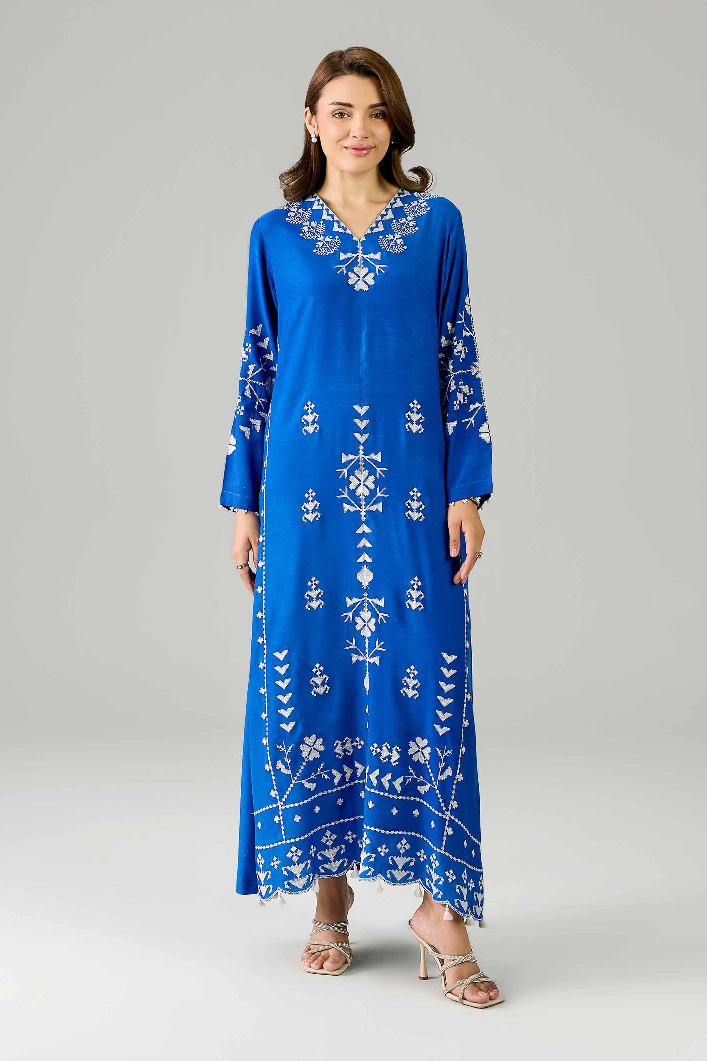 Embroidered Dress - FE26-82
