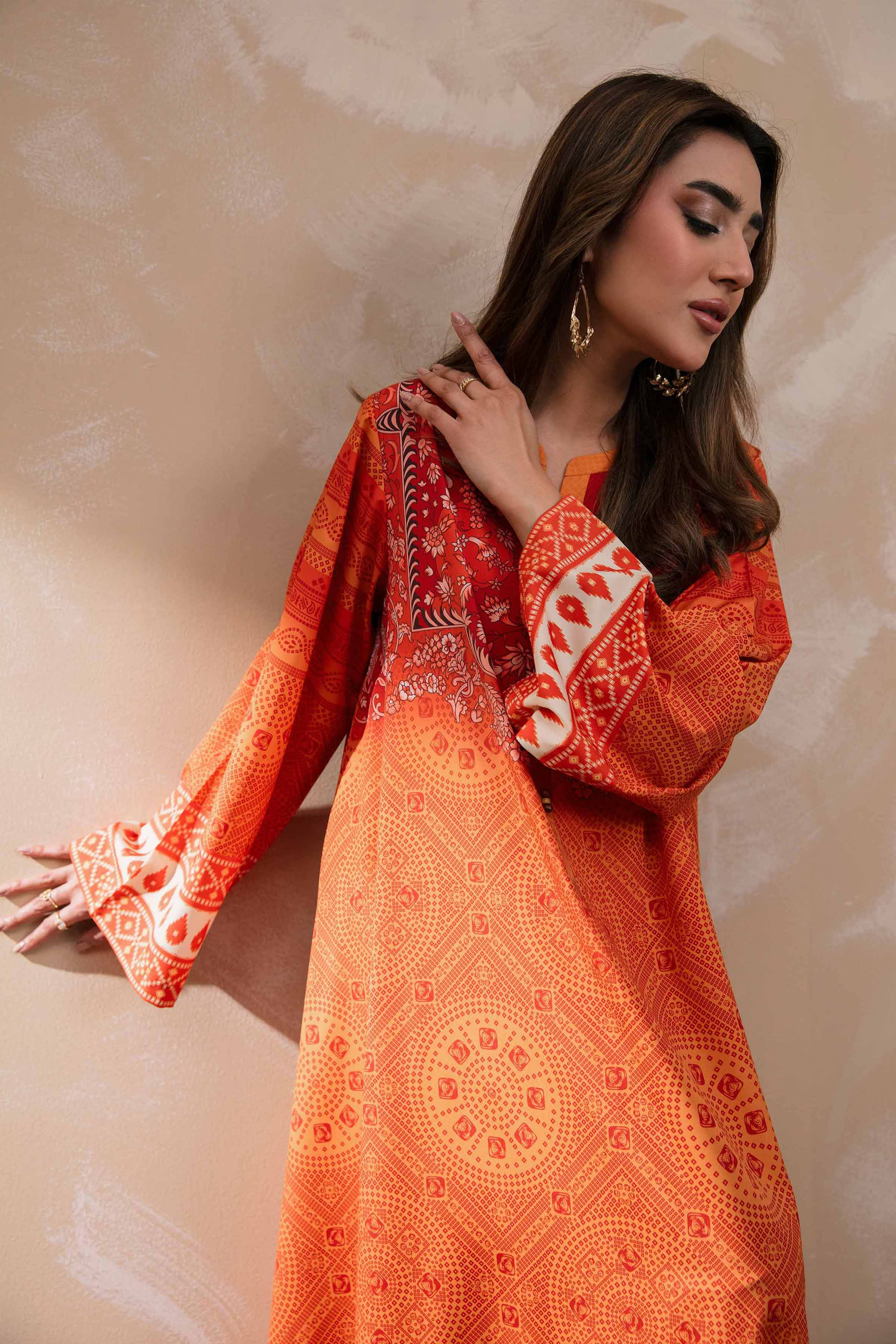 Printed Long Dress - FS24-31