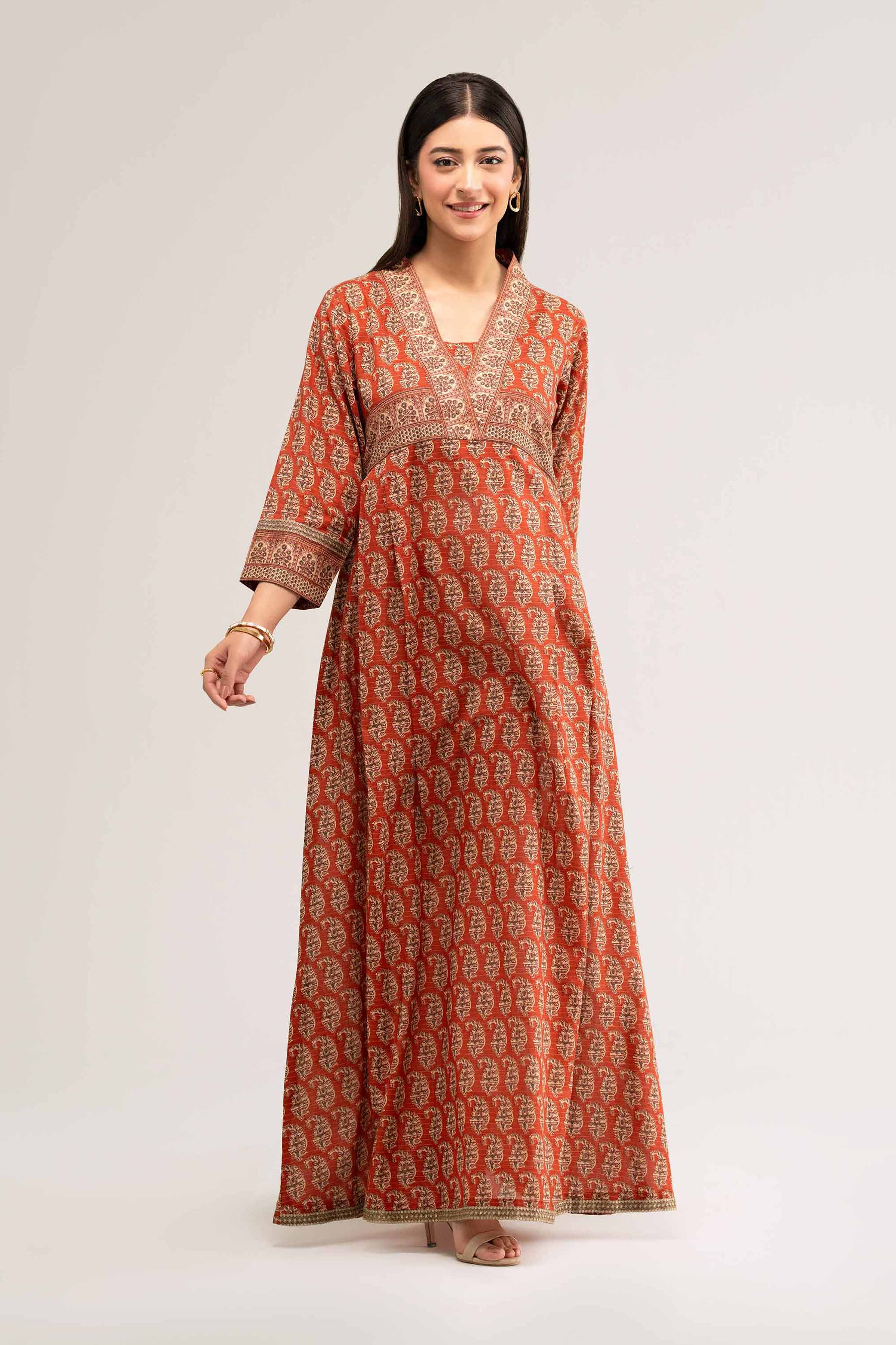 Printed Dress - FS25-01