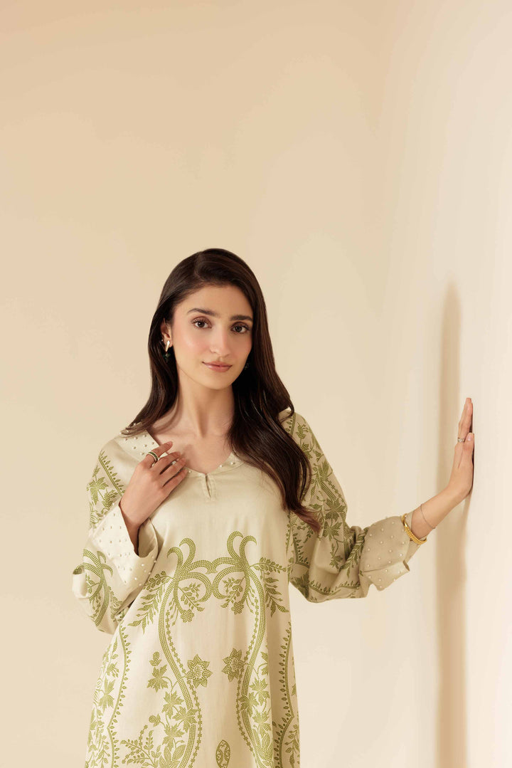 Printed Shirt - FS25-51 for Women - Pret Collection | Nishat | Shop Online