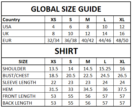 Size Guide