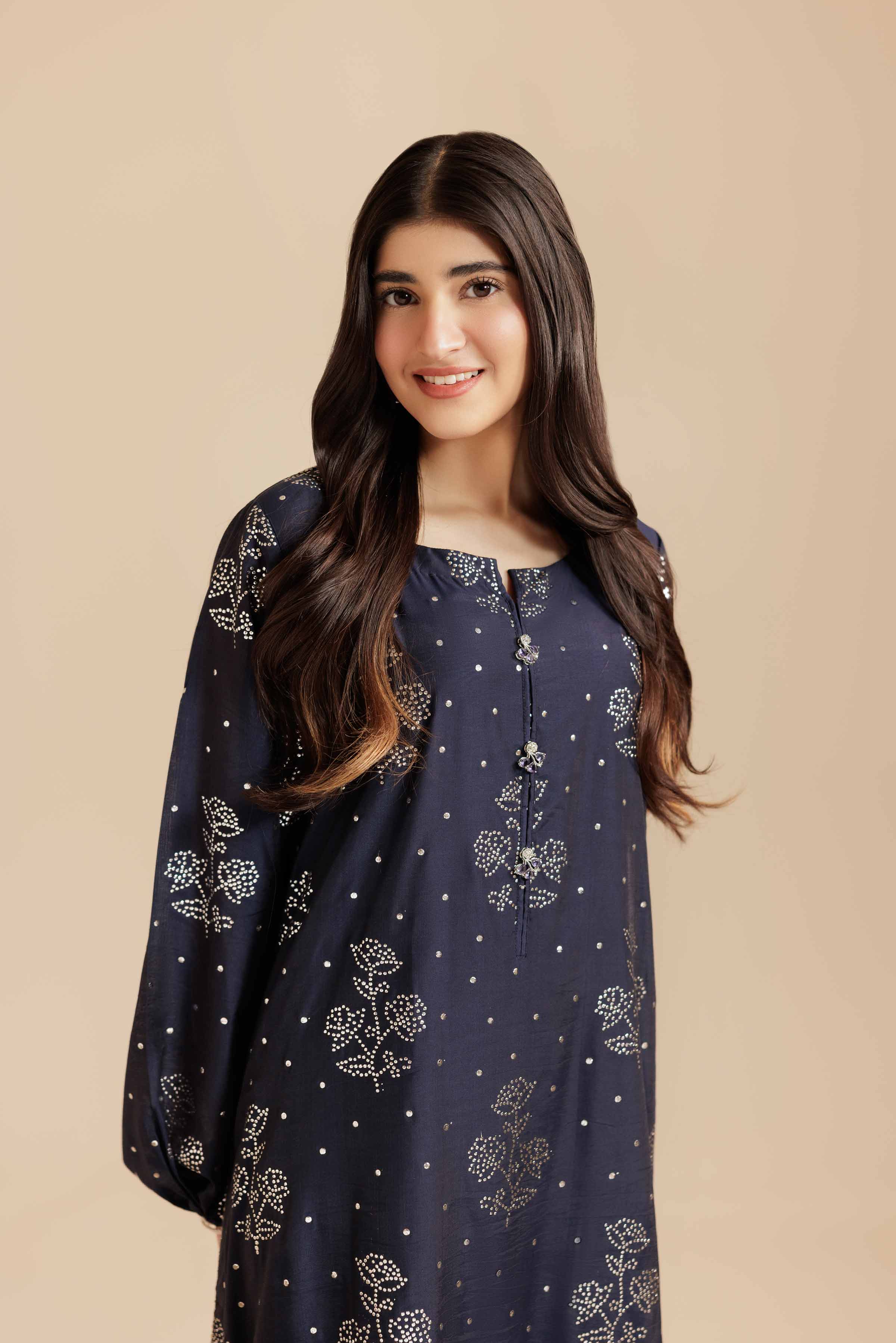 Basic Shirt - FS25-61 for Women - Pret Collection | Nishat | Shop Online