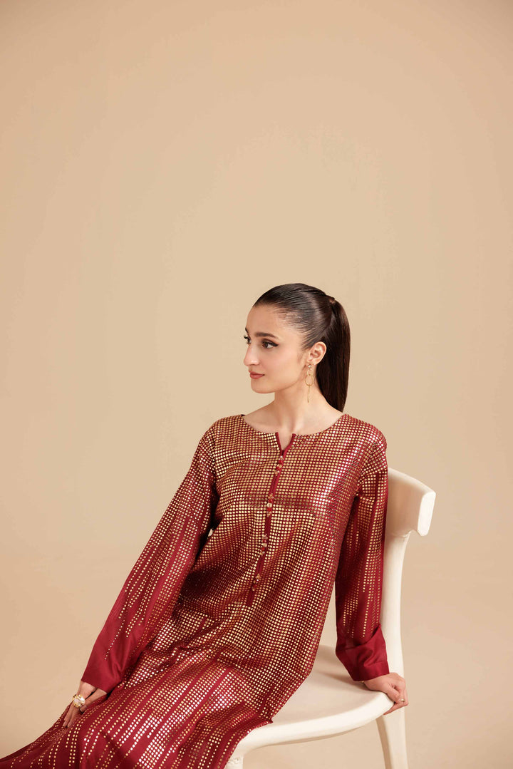 Basic Shirt - FS25-64 for Women - Pret Collection | Nishat | Shop Online