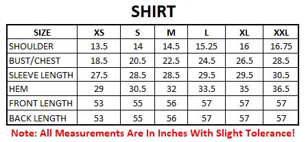 Size Guide