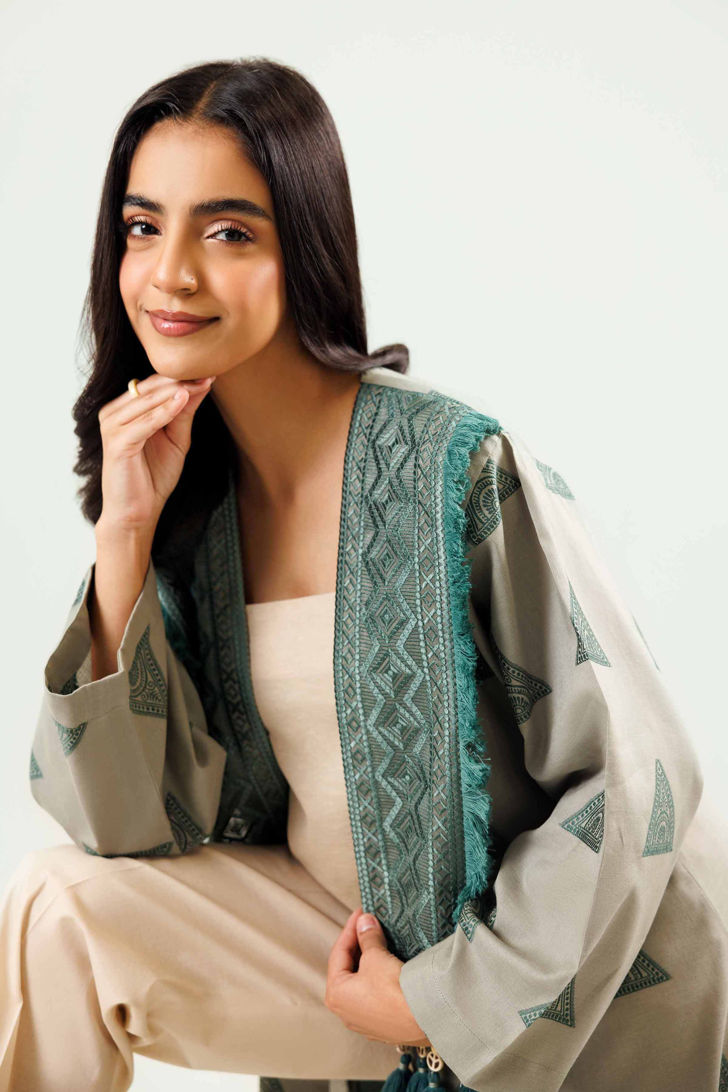 Embroidered Gown - FSW24-03