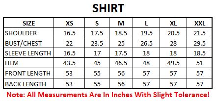 Size Guide