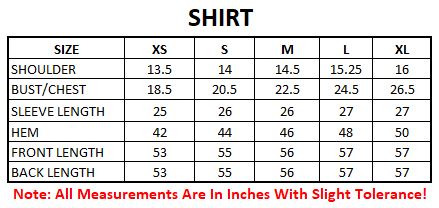 Size Guide