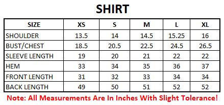 Size Guide