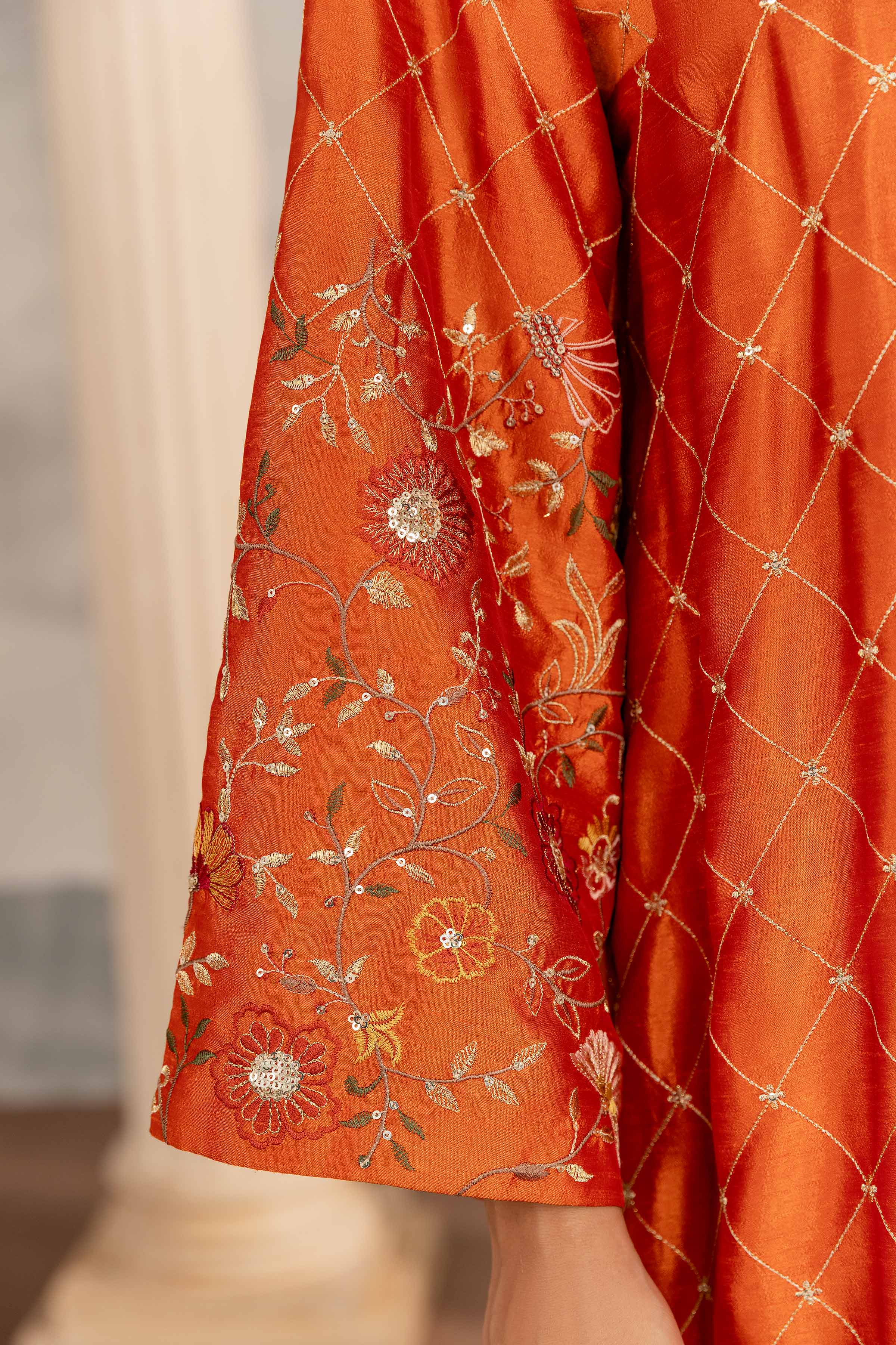 Embroidered Long Dress - FW23-05