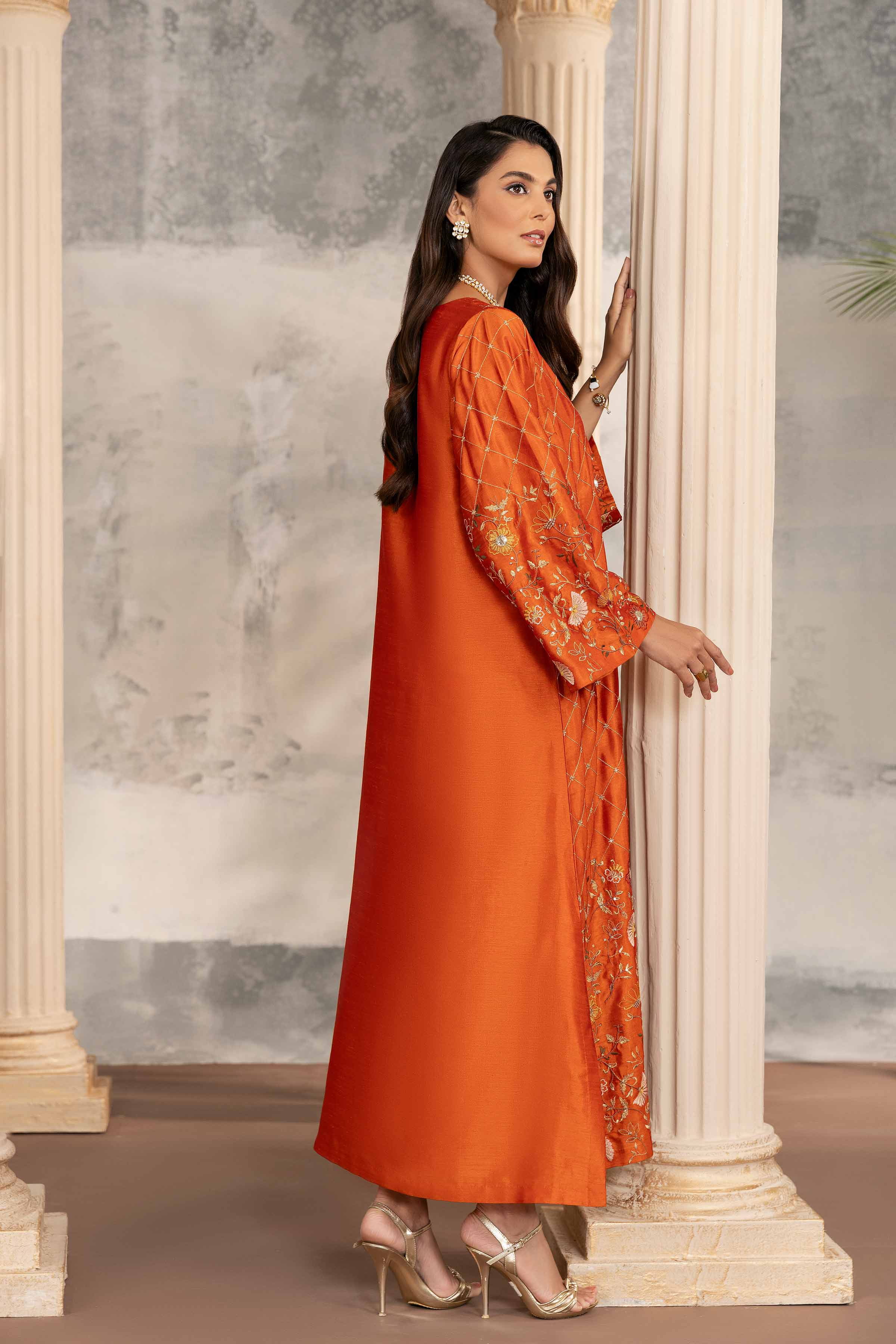 Embroidered Long Dress - FW23-05