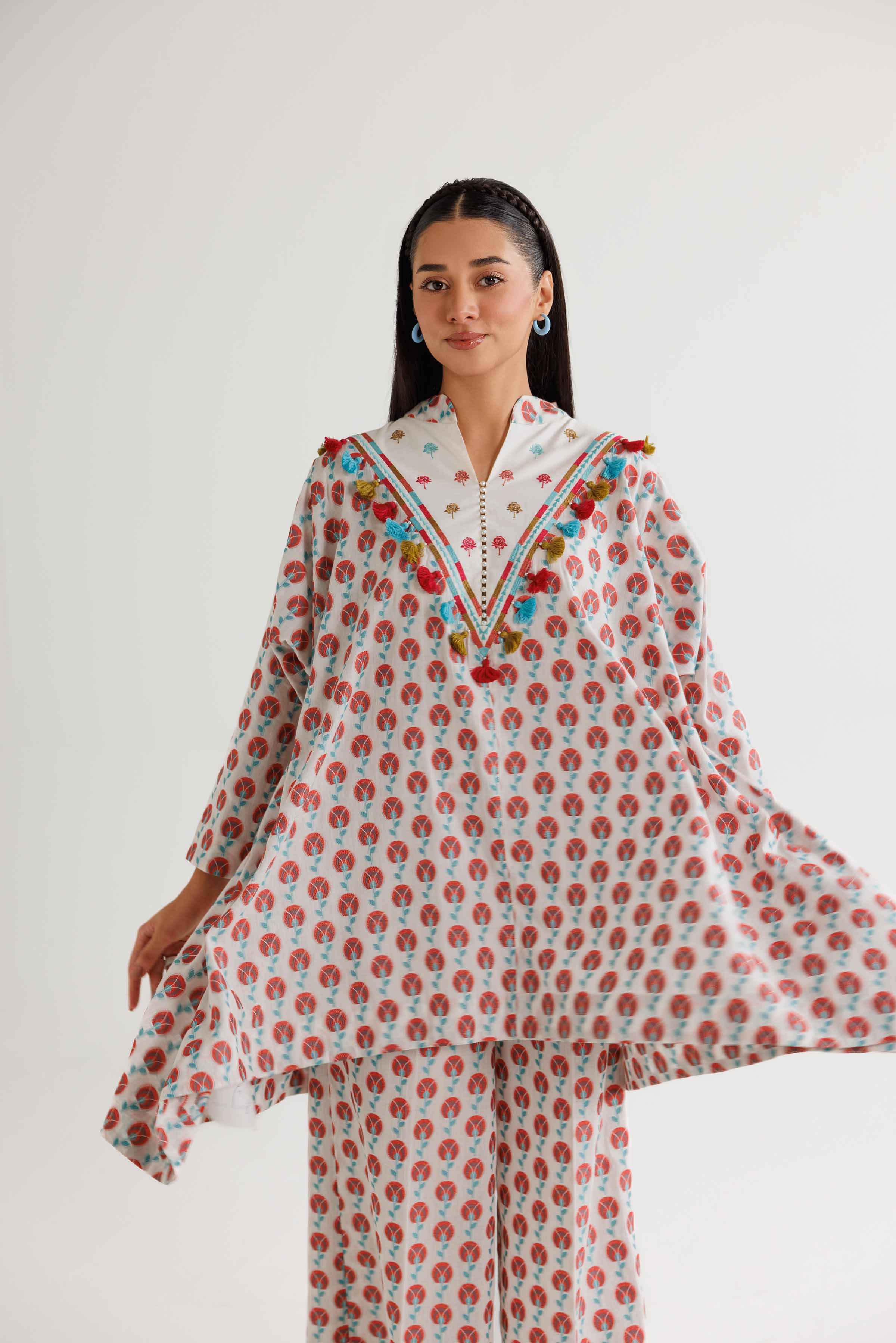 2 Piece - Embroidered Suit - FW24-35