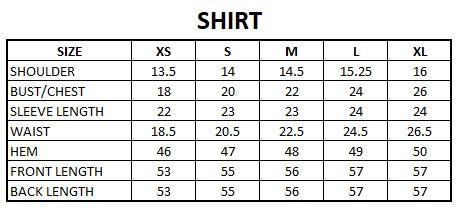 Size Guide