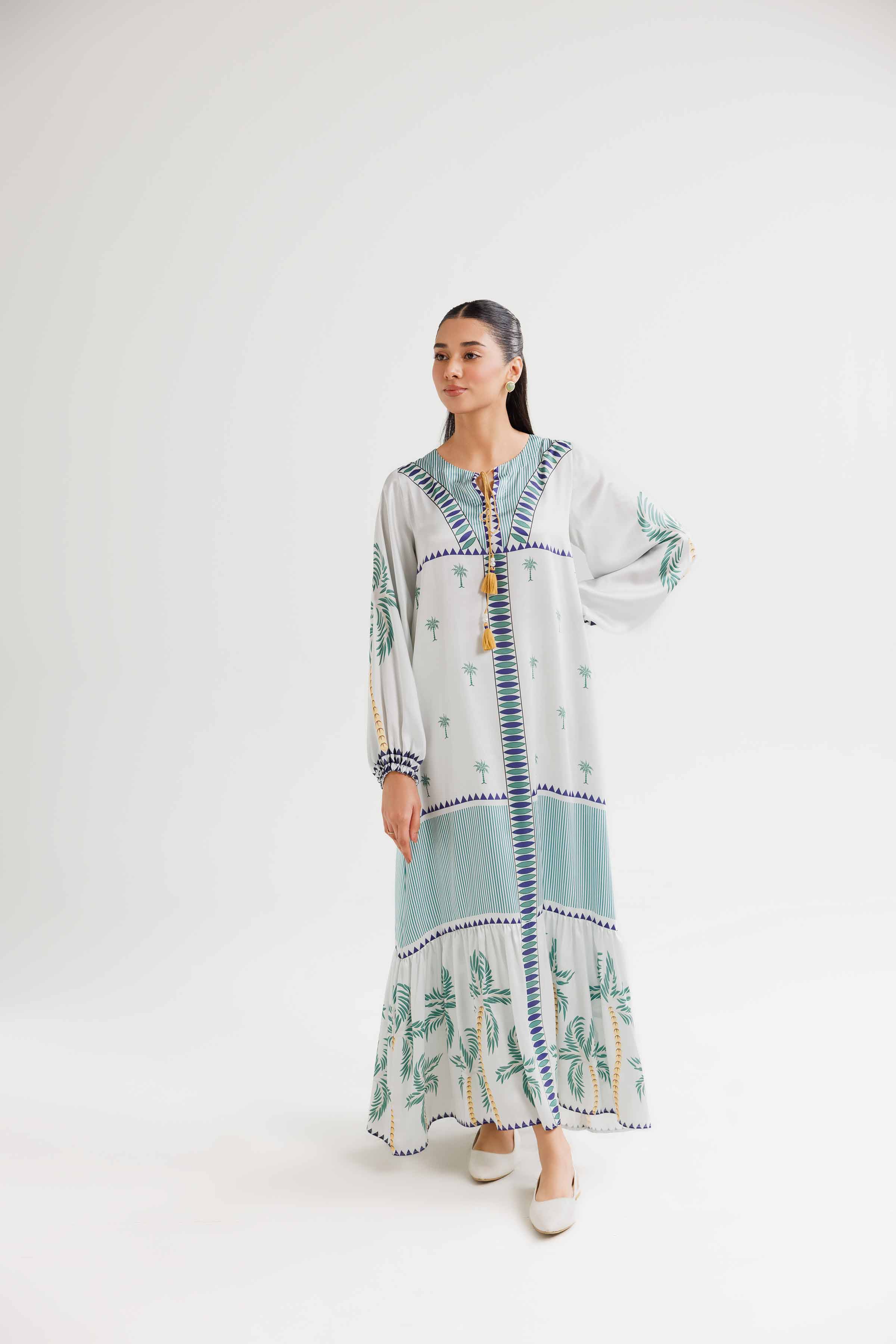 Printed Dress - FW24-54