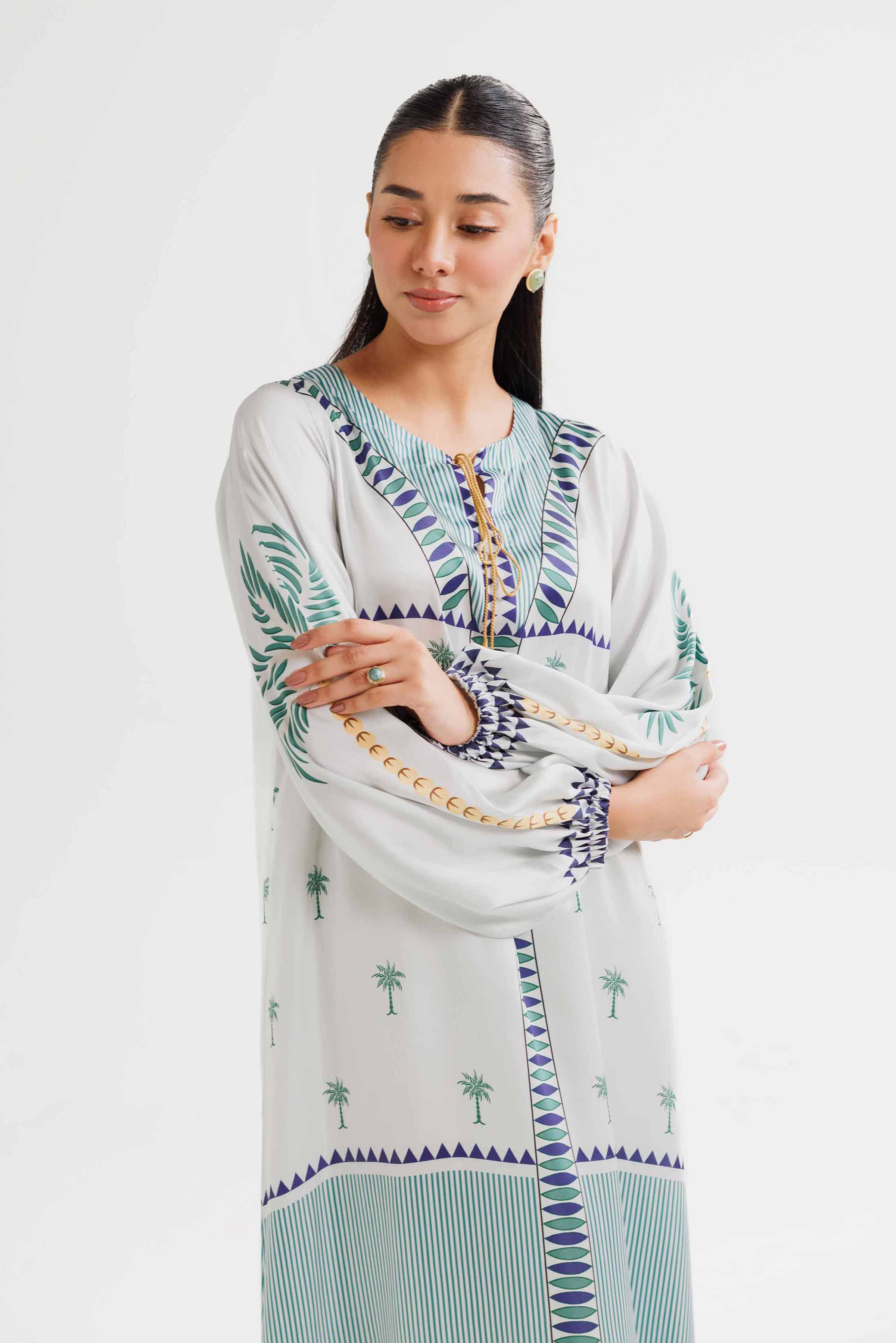 Printed Dress - FW24-54