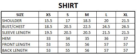Size Guide