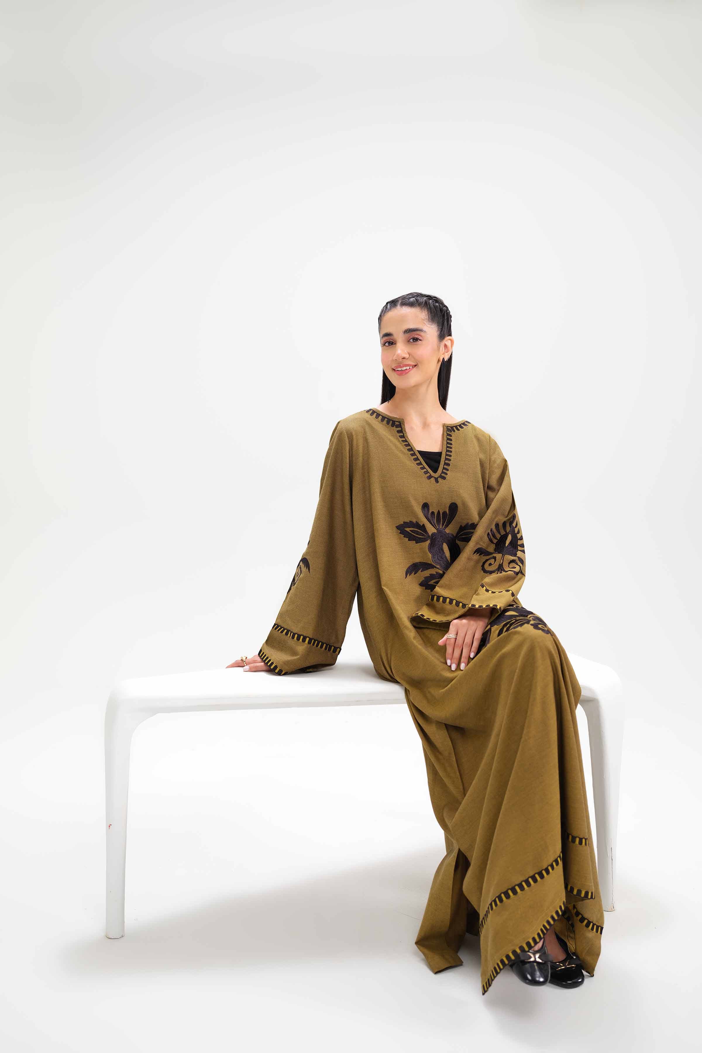 Embroidered Dress - FW24-67