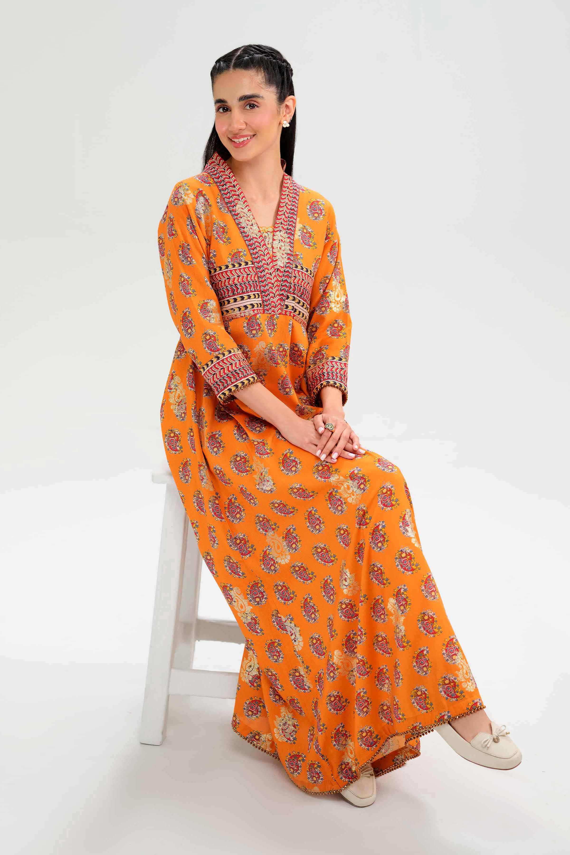 Printed Dress - FW24-76