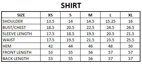 Size Guide