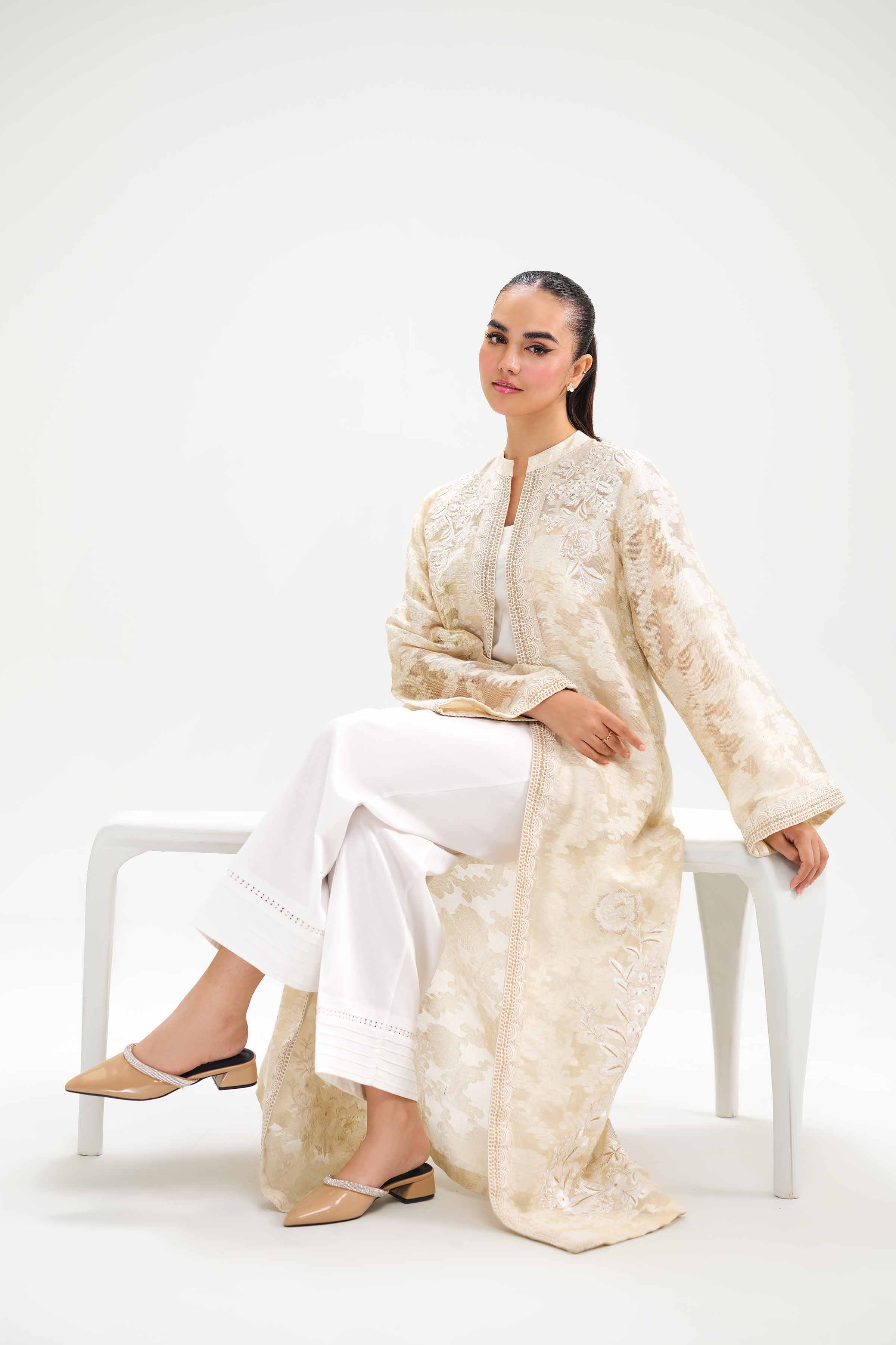 Embroidered Gown - FW24-85