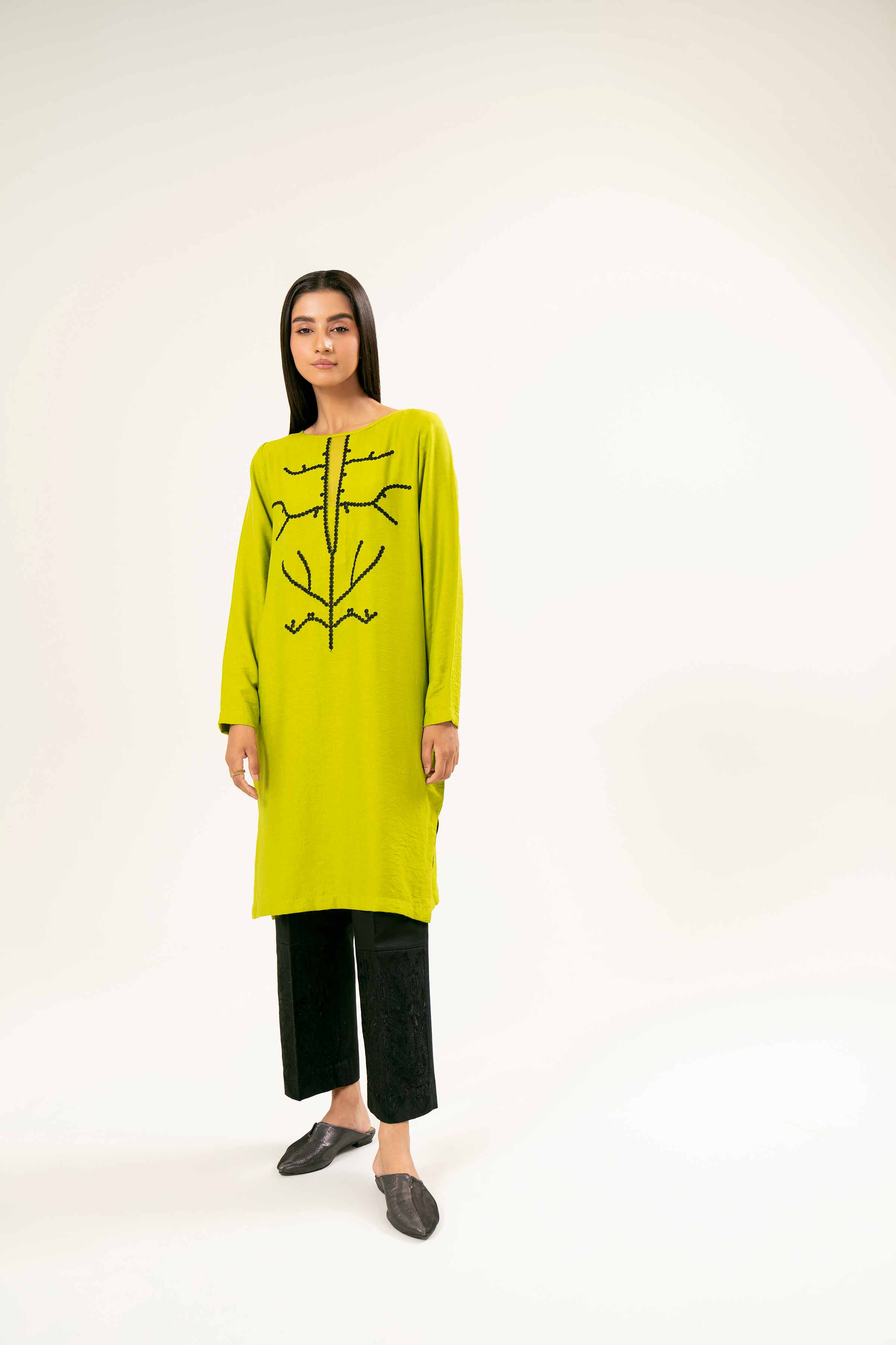 Embroidered Dress - FW24-91