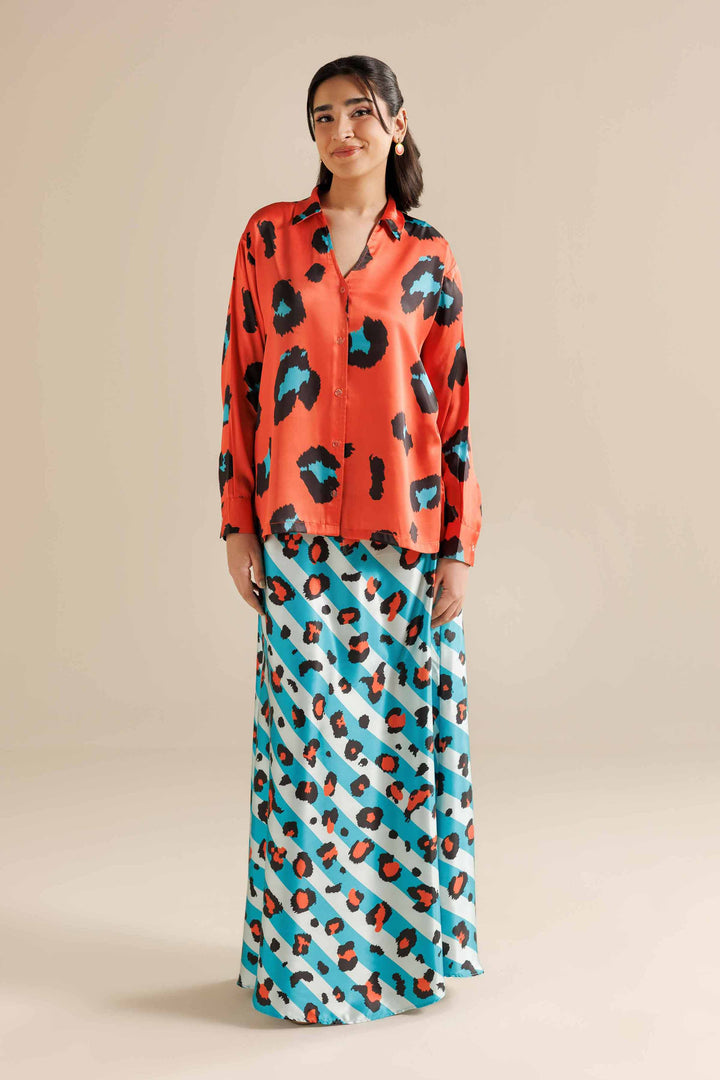 2 Piece - Printed Suit - FW25-05 for Women - Pret Collection | Nishat | Shop Online