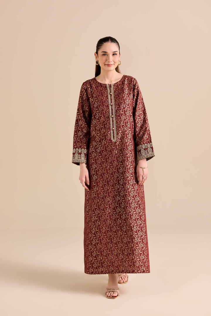 Embroidered Shirt - FW25-15 for Women - Pret Collection | Nishat | Shop Online