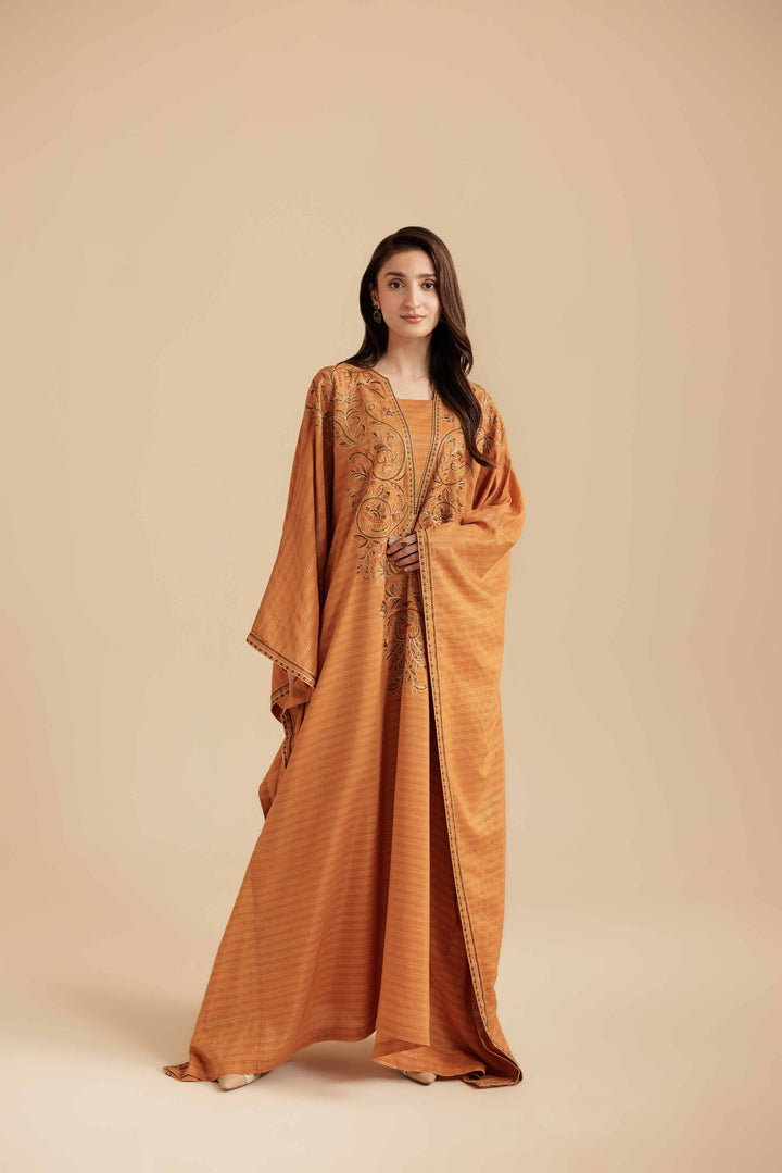 Embroidered Kaftan - FW25-17 for Women - Pret Collection | Nishat | Shop Online