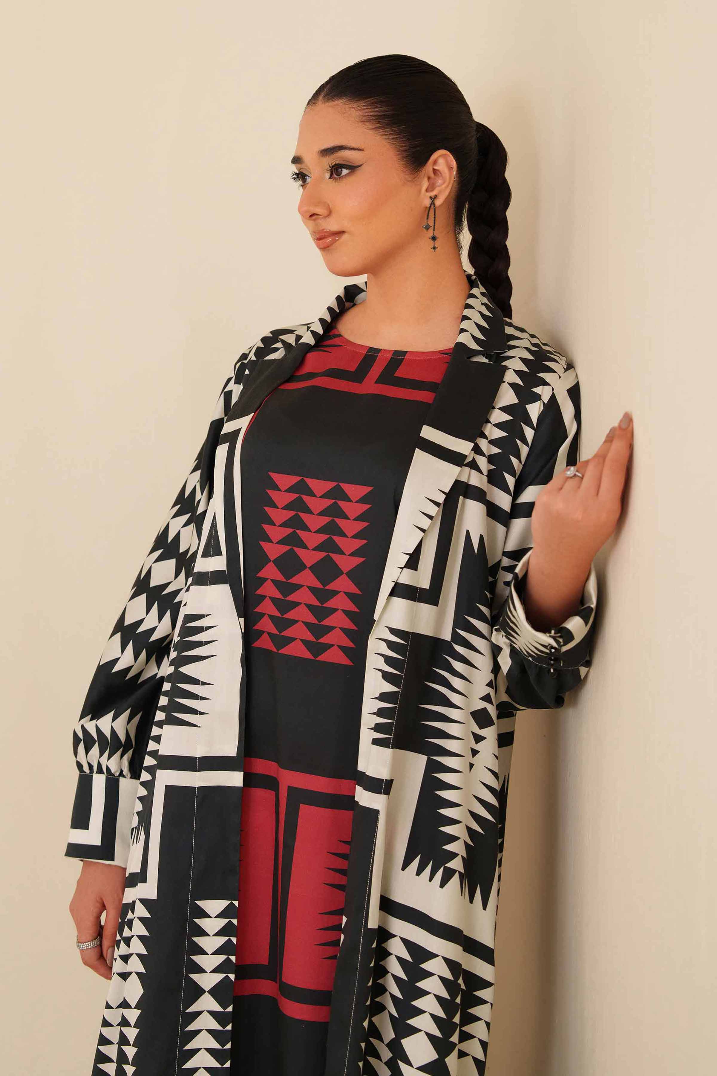 2 Piece - Printed Suit - FW25-22 for Women - Pret Collection | Nishat | Shop Online