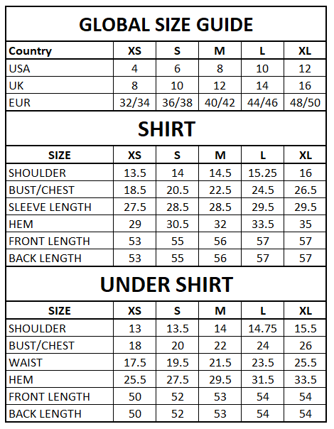 Size Guide