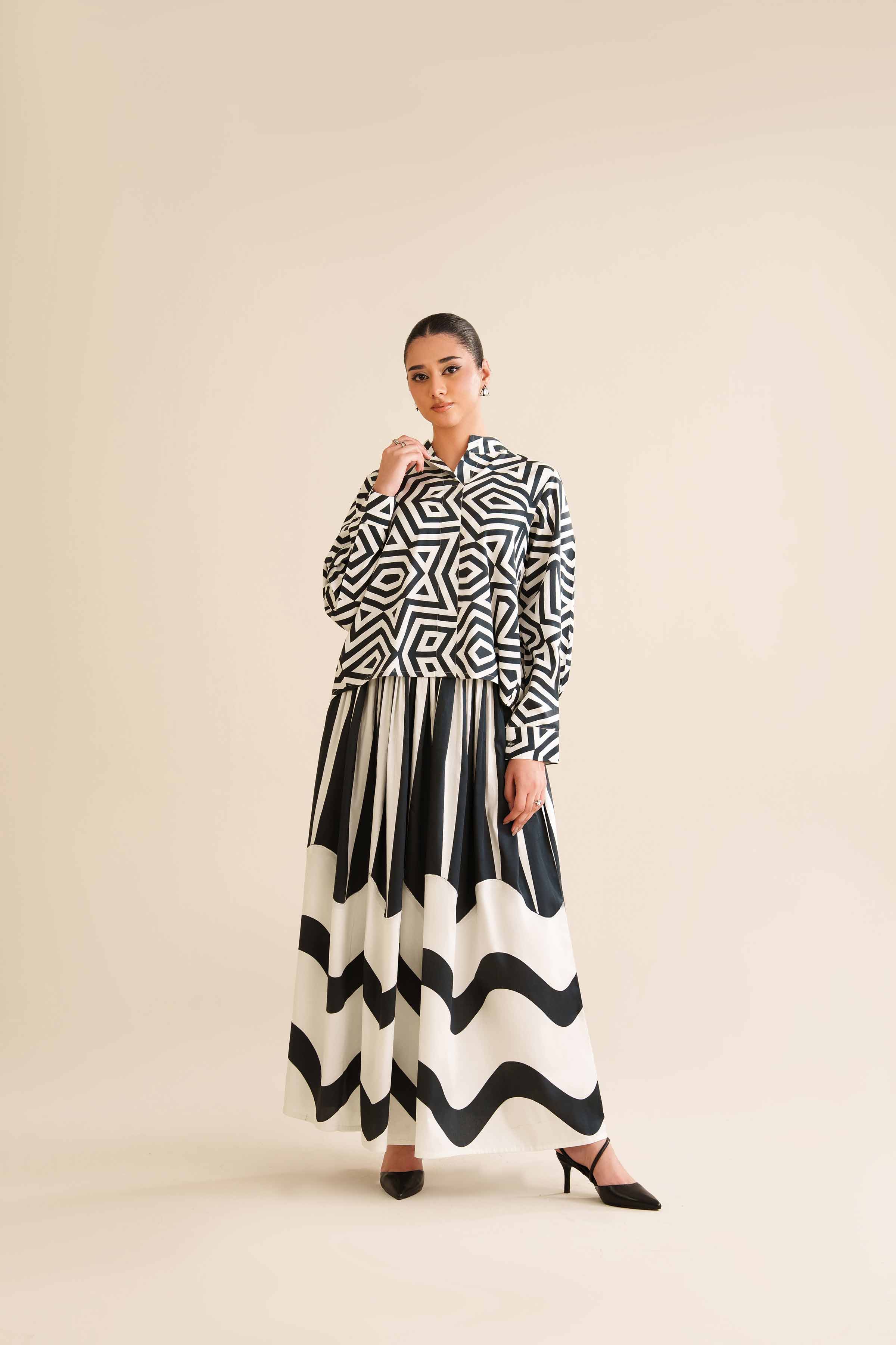 2 Piece - Printed Suit - FW25-23