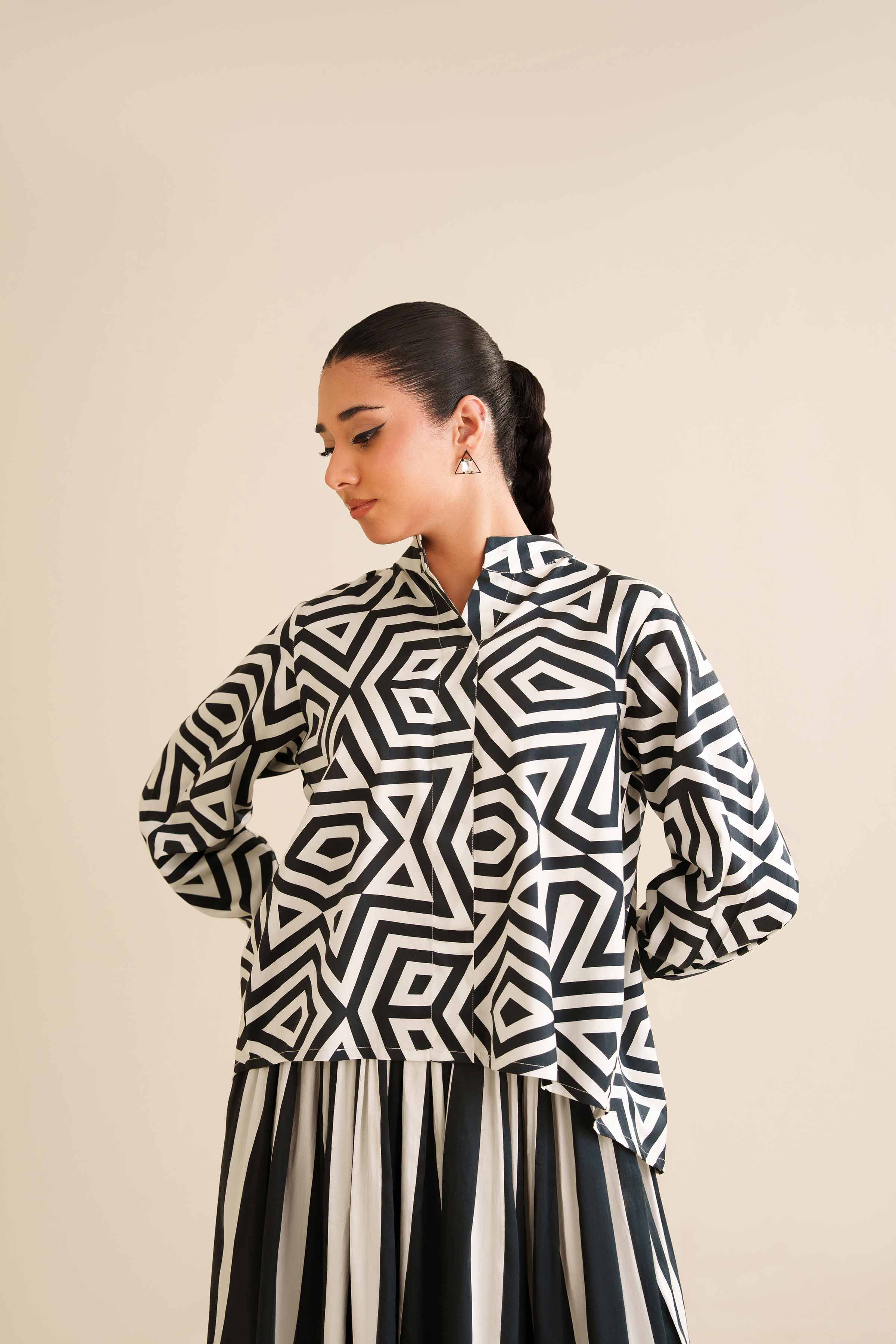 2 Piece - Printed Suit - FW25-23