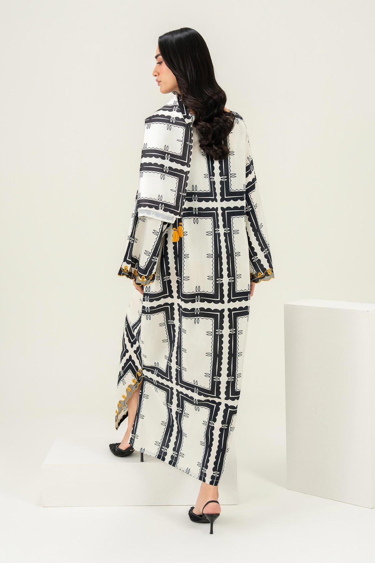 2 Piece - Printed Embroidered Shirt - FW25-27