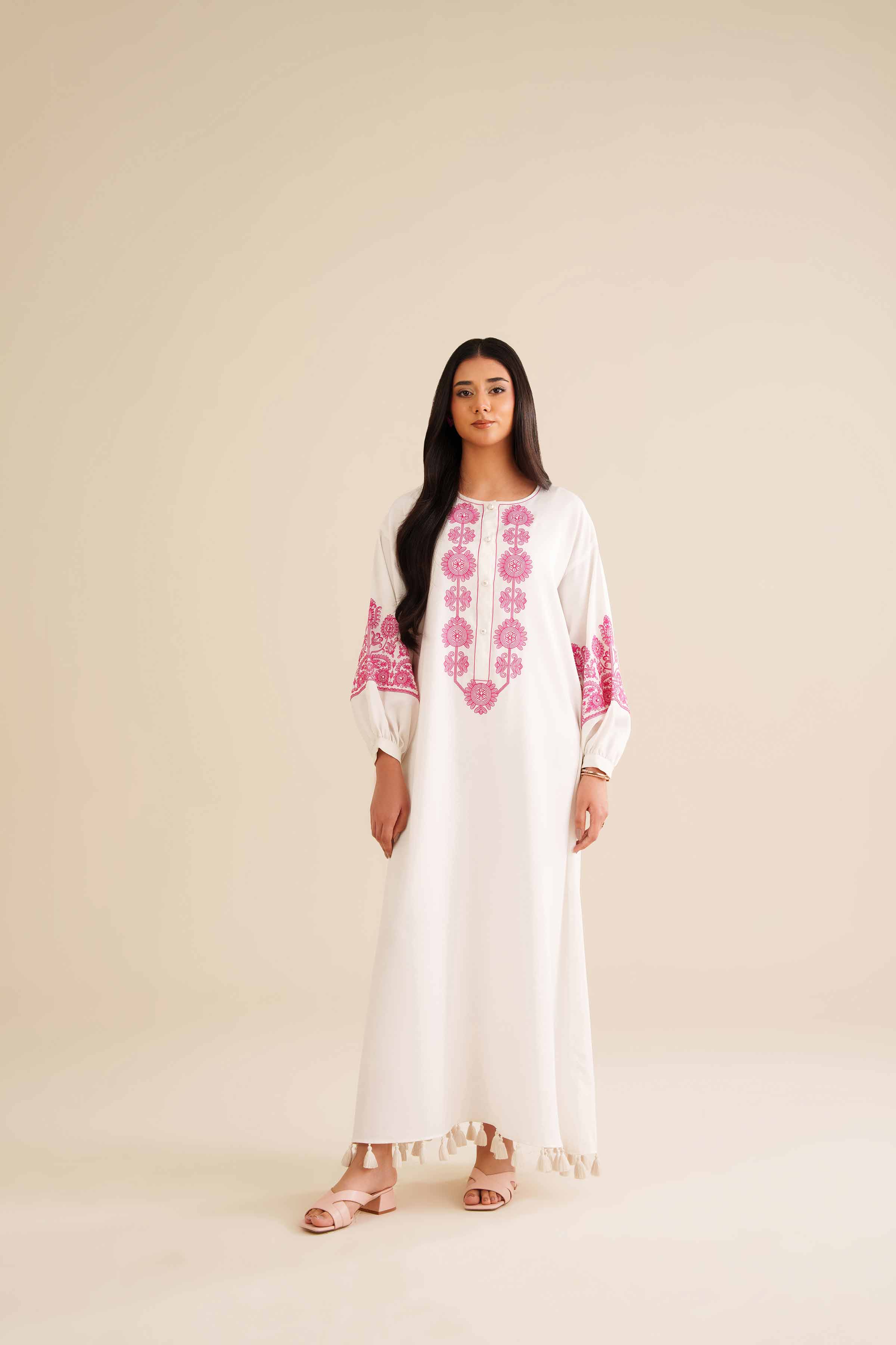 Embroidered Dress - FW25-33 for Women - Pret Collection | Nishat | Shop Online