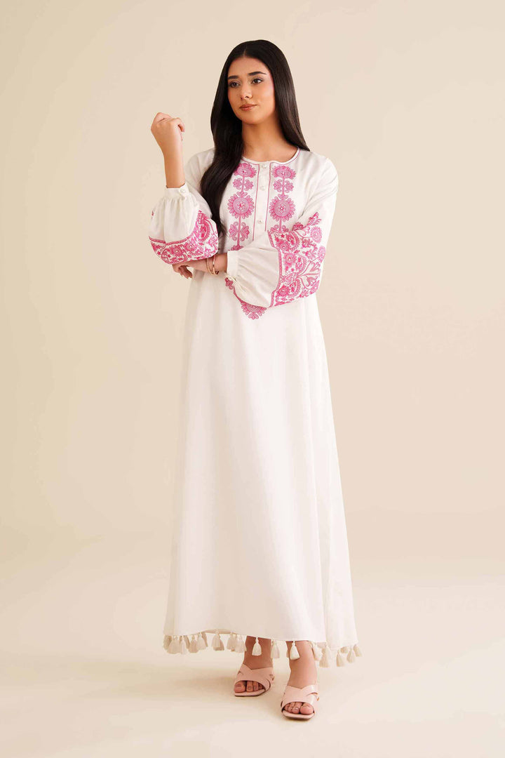 Embroidered Dress - FW25-33 for Women - Pret Collection | Nishat | Shop Online