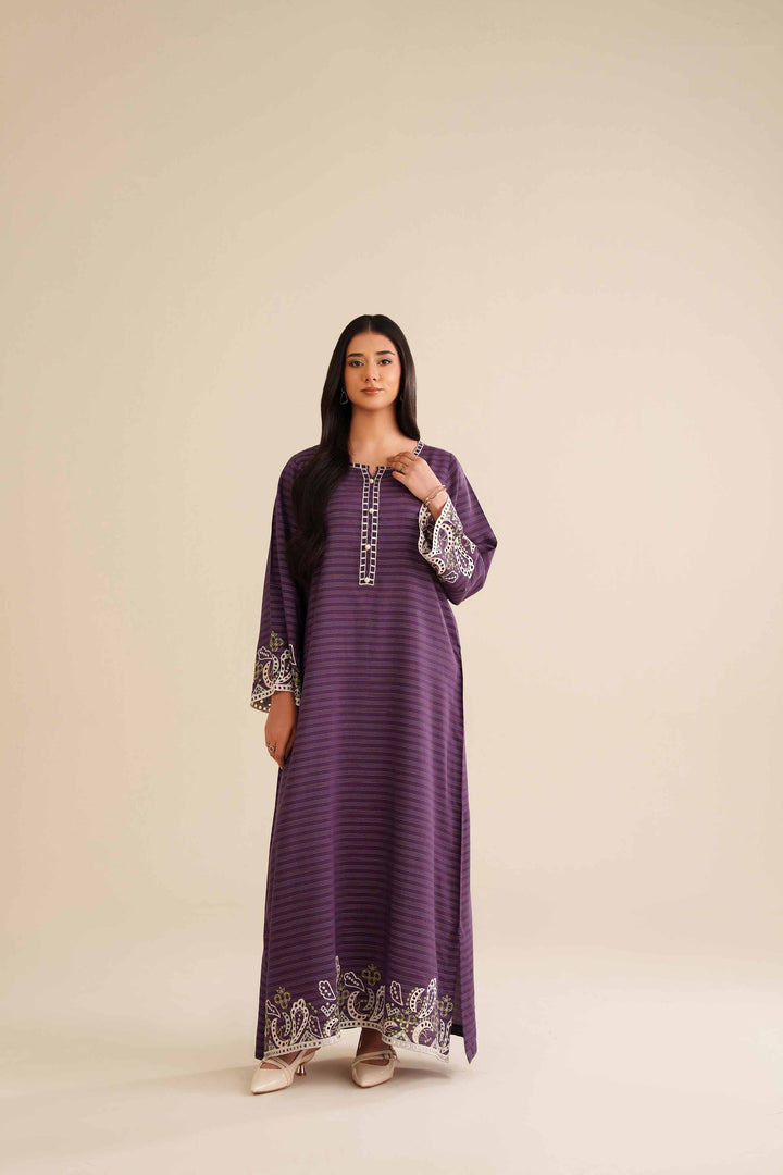 Embroidered Shirt - FW25-40 for Women - Pret Collection | Nishat | Shop Online