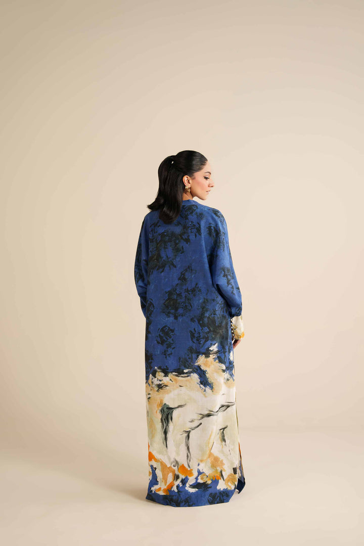 Printed Dress - FW25-41 for Women - Pret Collection | Nishat | Shop Online