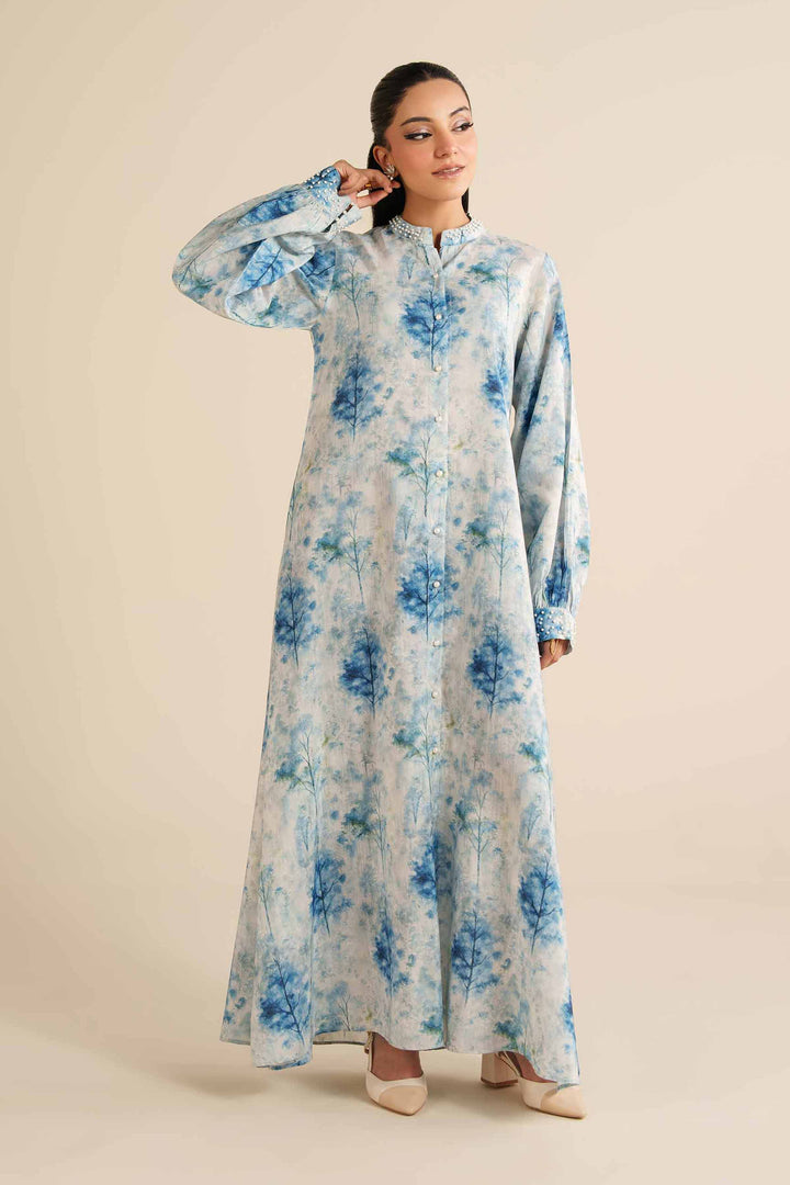 Printed Dress - FW25-43 for Women - Pret Collection | Nishat | Shop Online