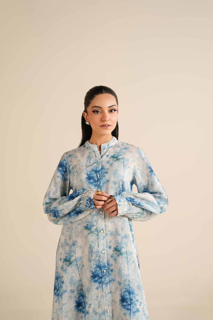 Printed Dress - FW25-43 for Women - Pret Collection | Nishat | Shop Online