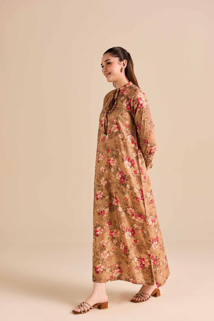 Printed Shirt - FW25-49 for Women - Pret Collection | Nishat | Shop Online