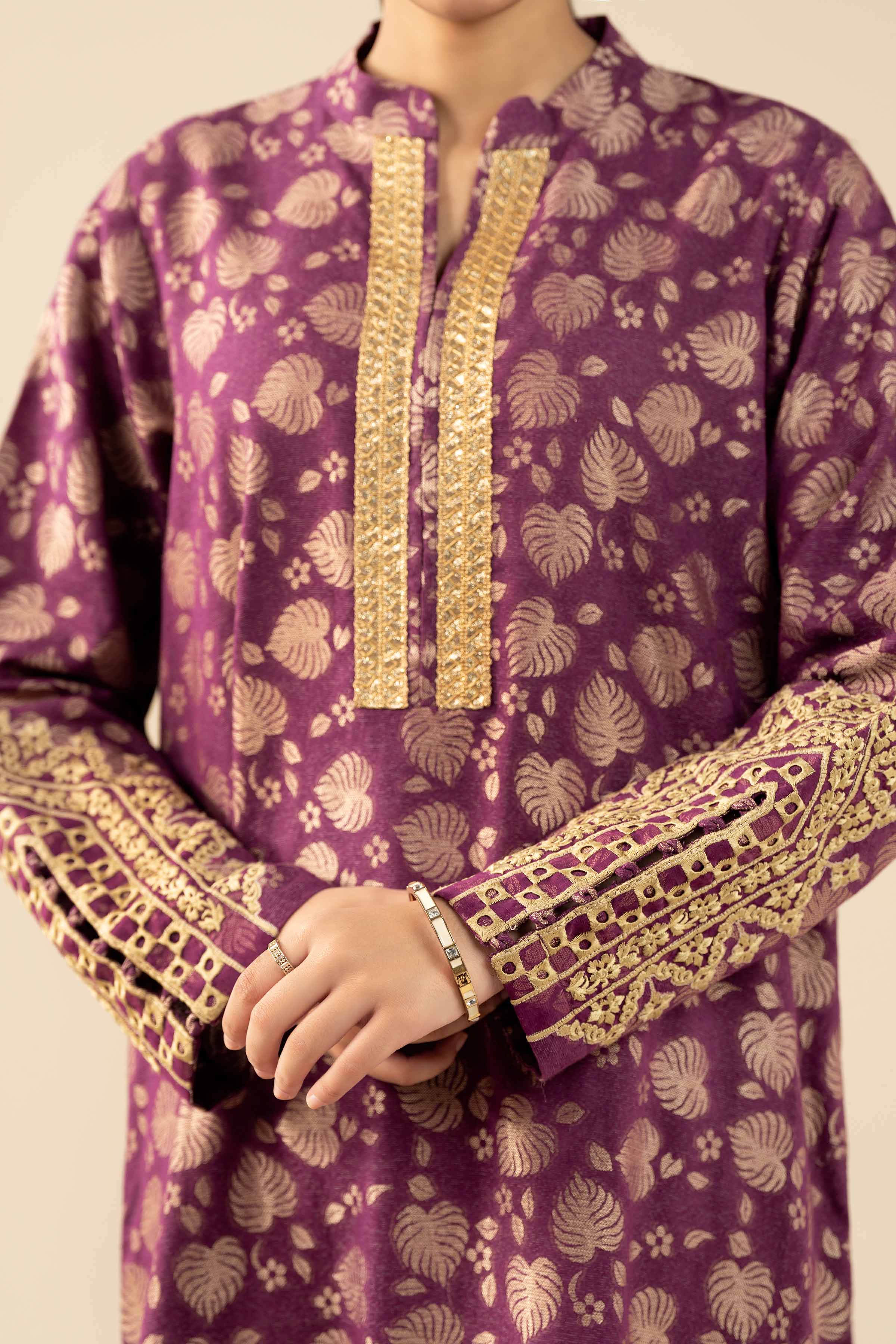 Embroidered Shirt - FW25-53  for Women - Pret Collection | Nishat | Shop Online