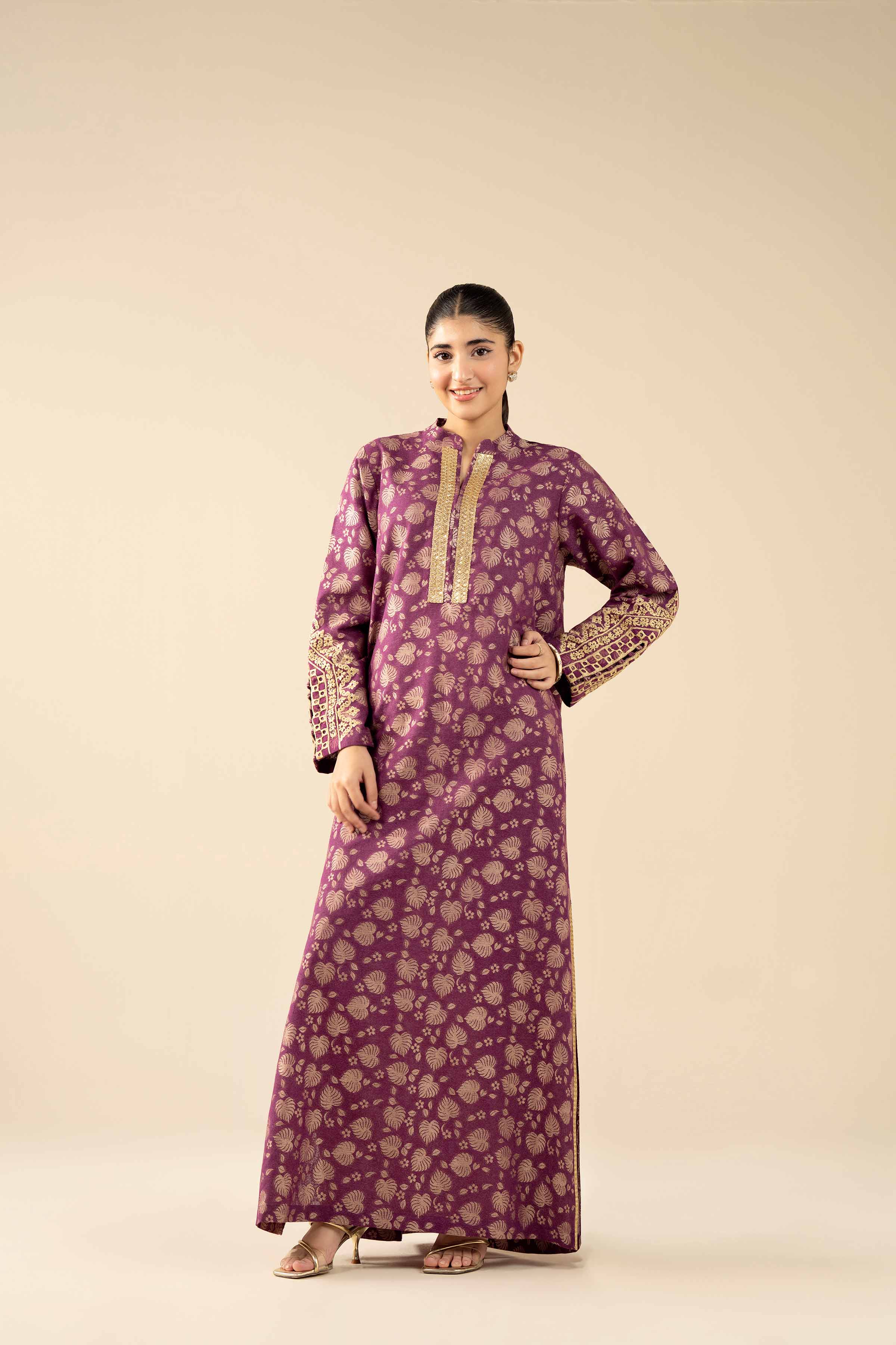 Embroidered Shirt - FW25-53  for Women - Pret Collection | Nishat | Shop Online