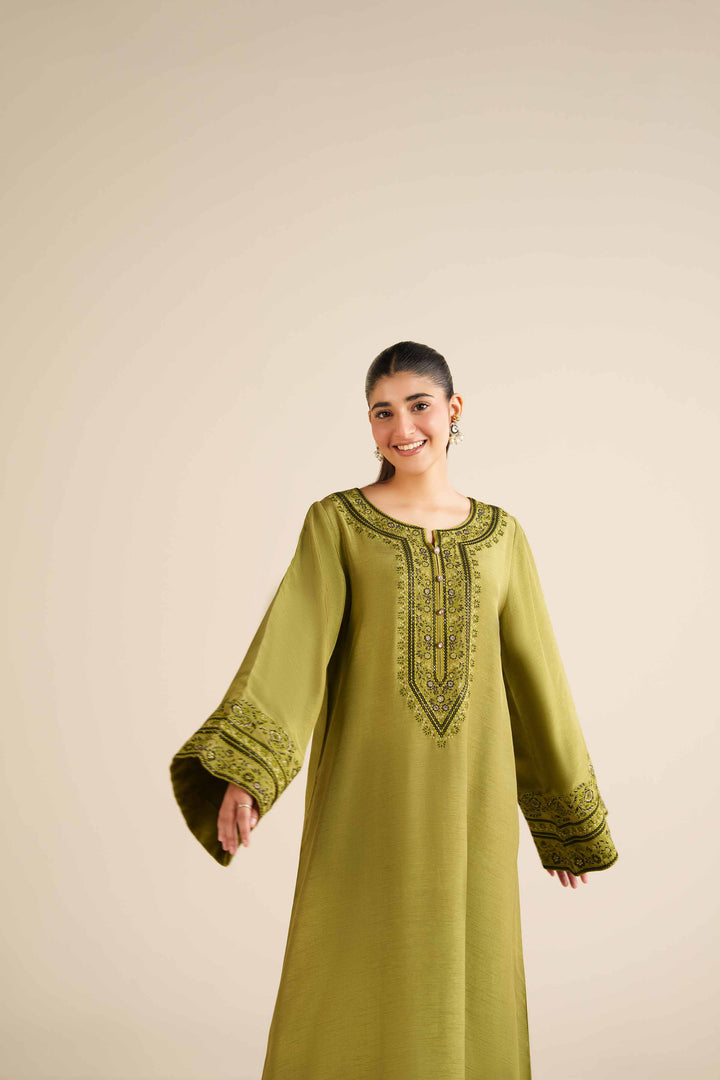 Embroidered Shirt - FW25-58 for Women - Pret Collection | Nishat | Shop Online